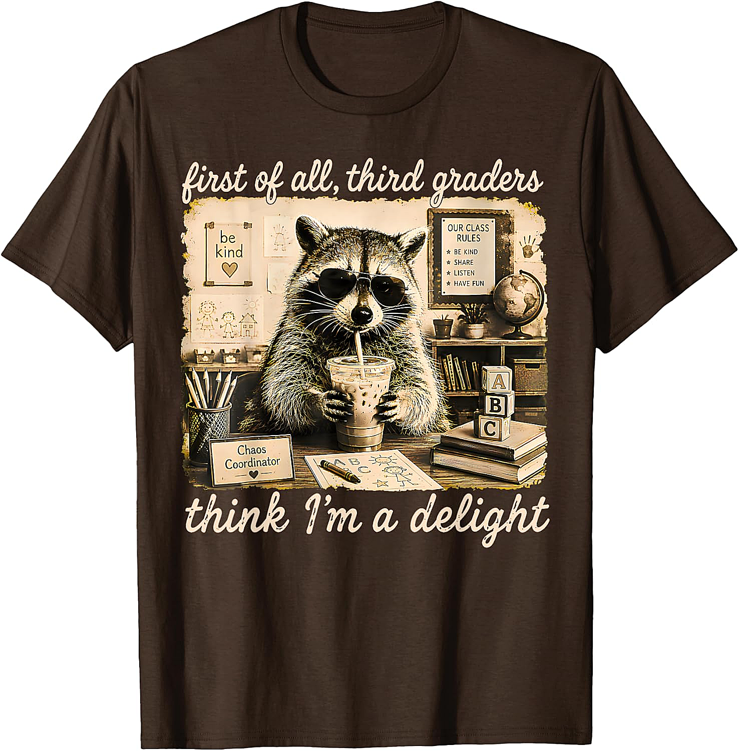Third Graders Think I'm Delight Back to School T-Shirt