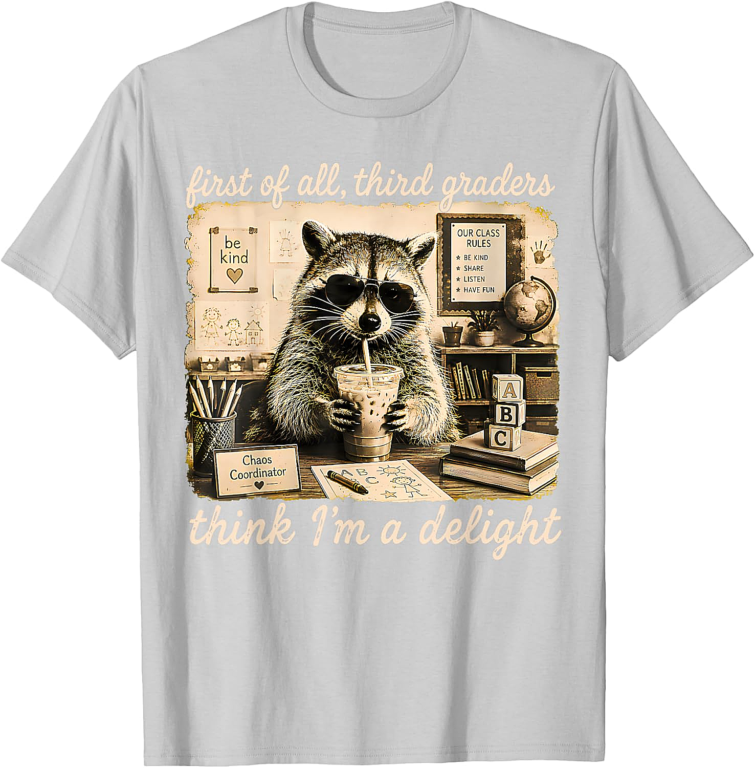 Third Graders Think I'm Delight Back to School T-Shirt