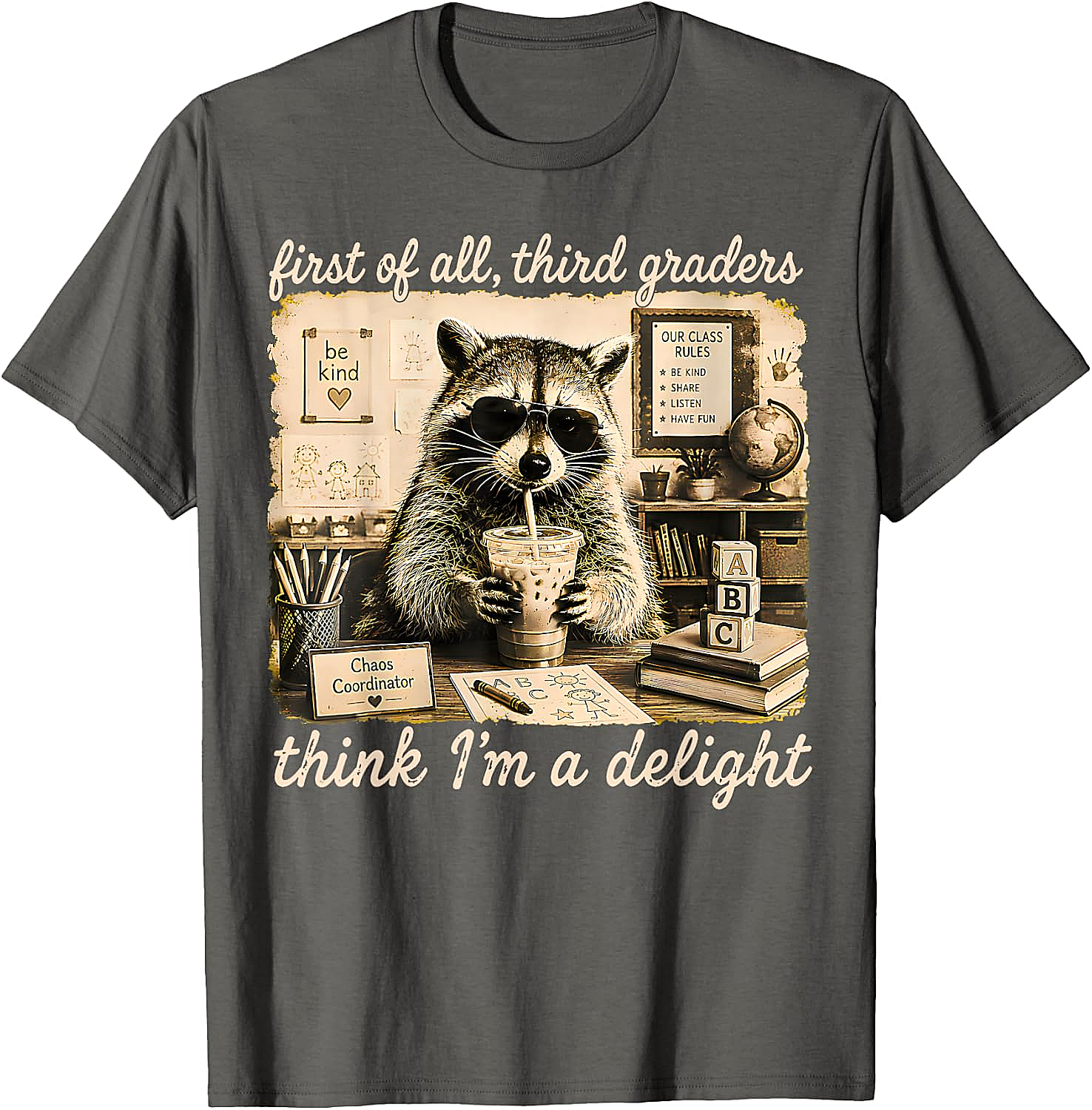 Third Graders Think I'm Delight Back to School T-Shirt