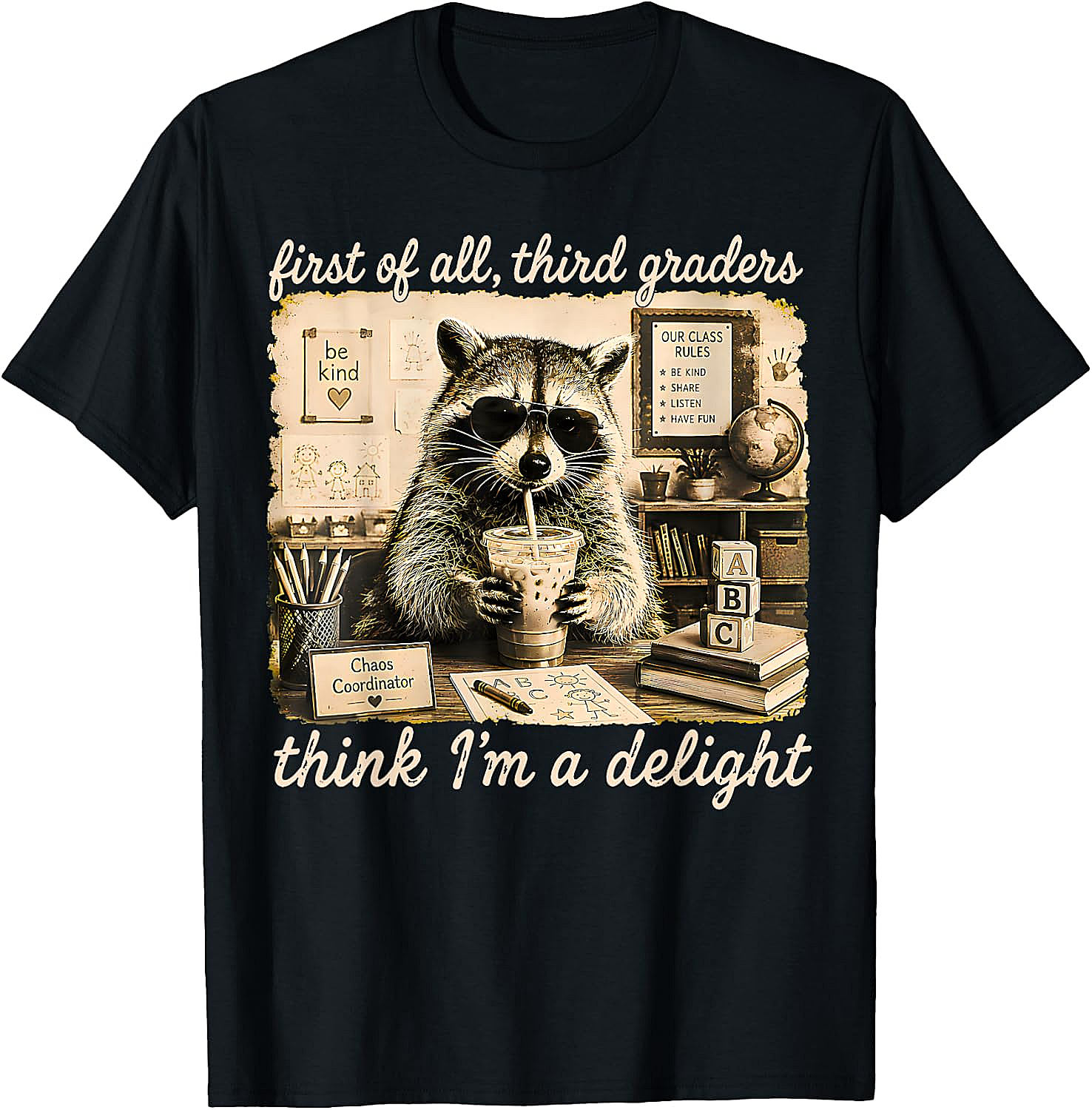 Third Graders Think I'm Delight Back to School T-Shirt