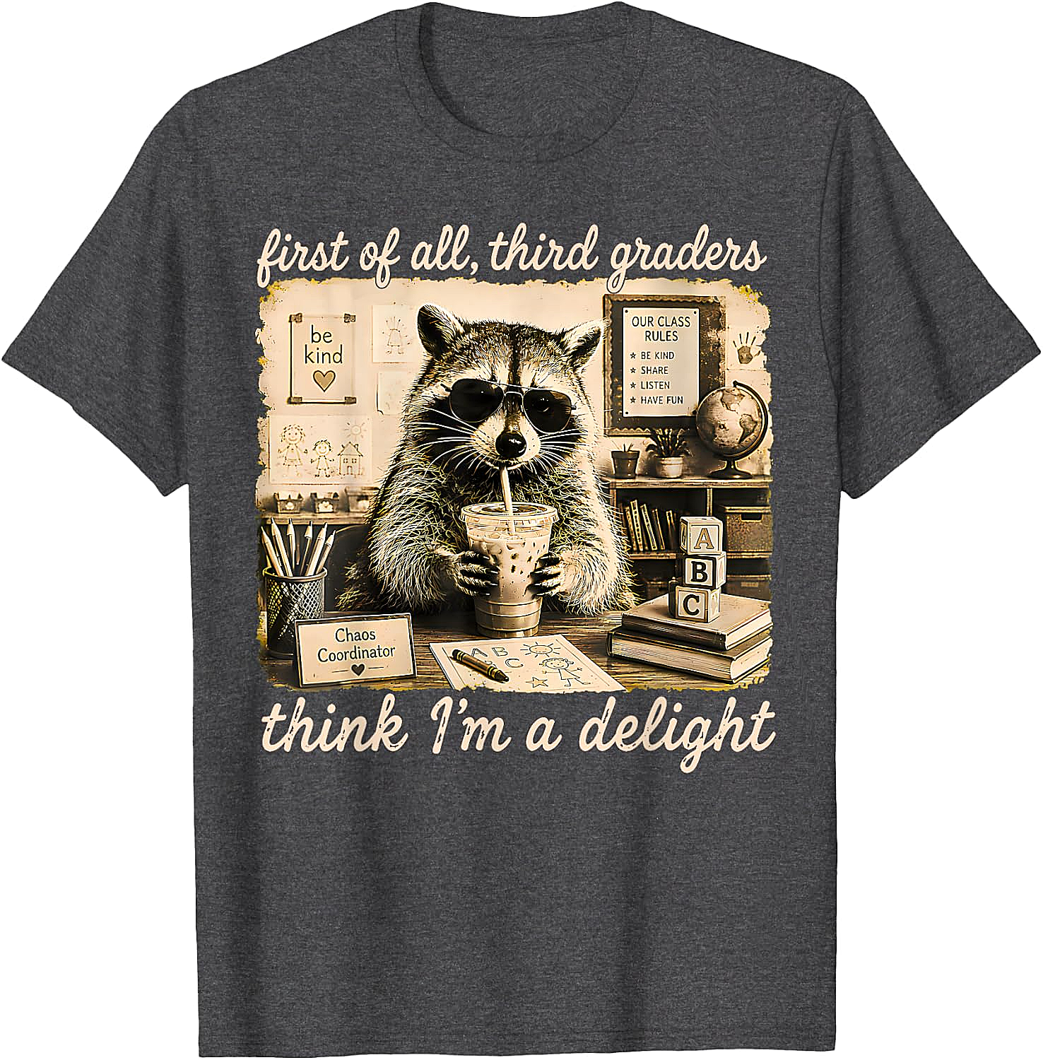 Third Graders Think I'm Delight Back to School T-Shirt
