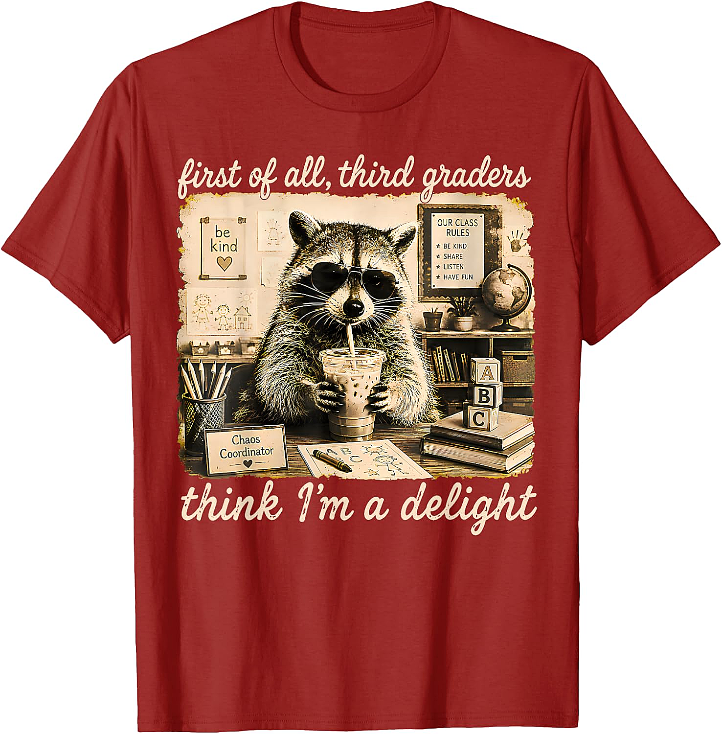 Third Graders Think I'm Delight Back to School T-Shirt