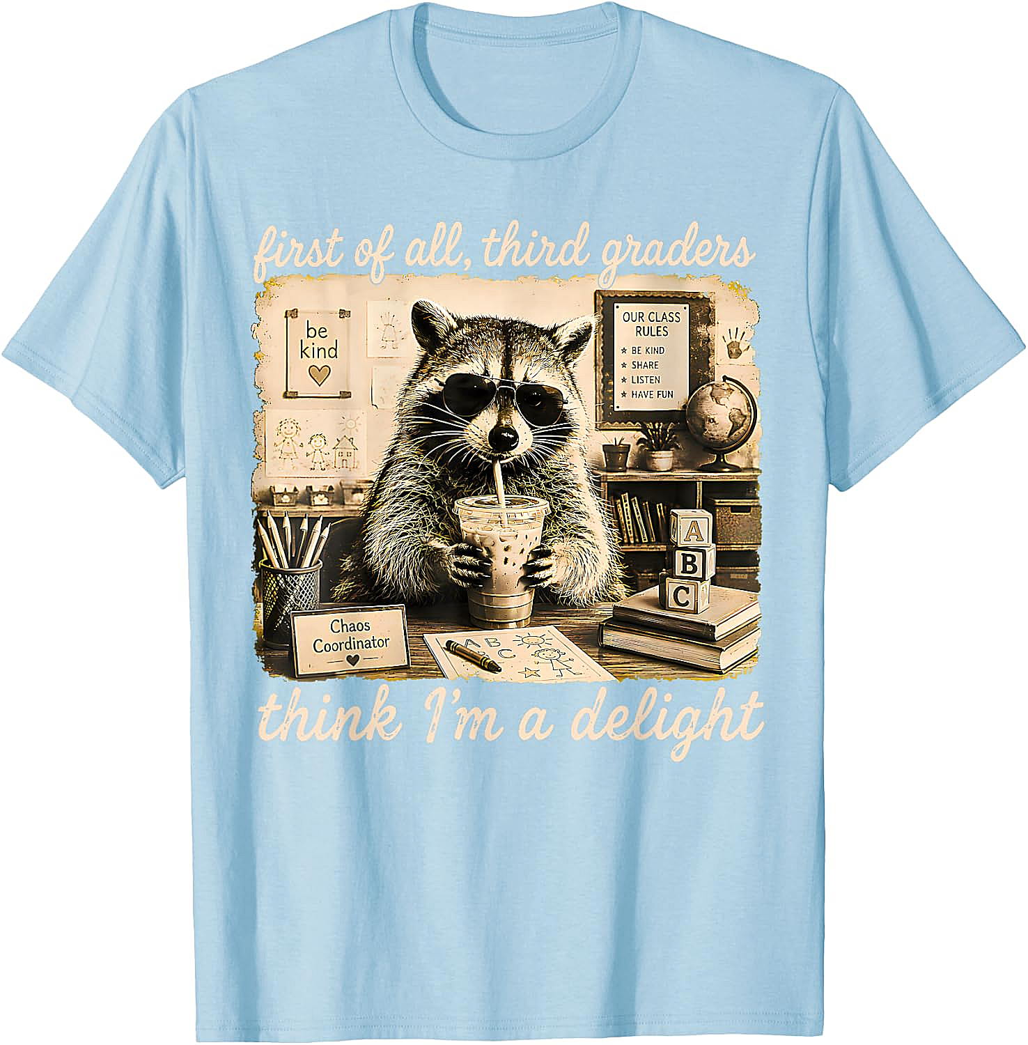 Third Graders Think I'm Delight Back to School T-Shirt