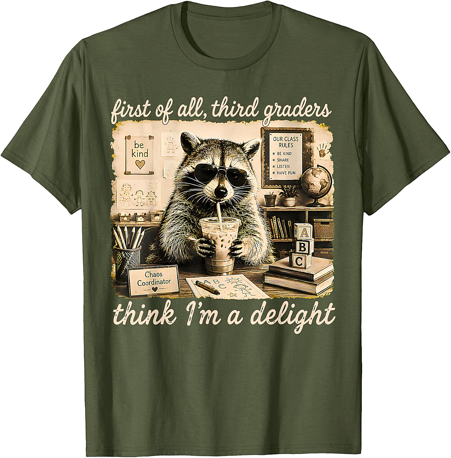 Third Graders Think I'm Delight Back to School T-Shirt