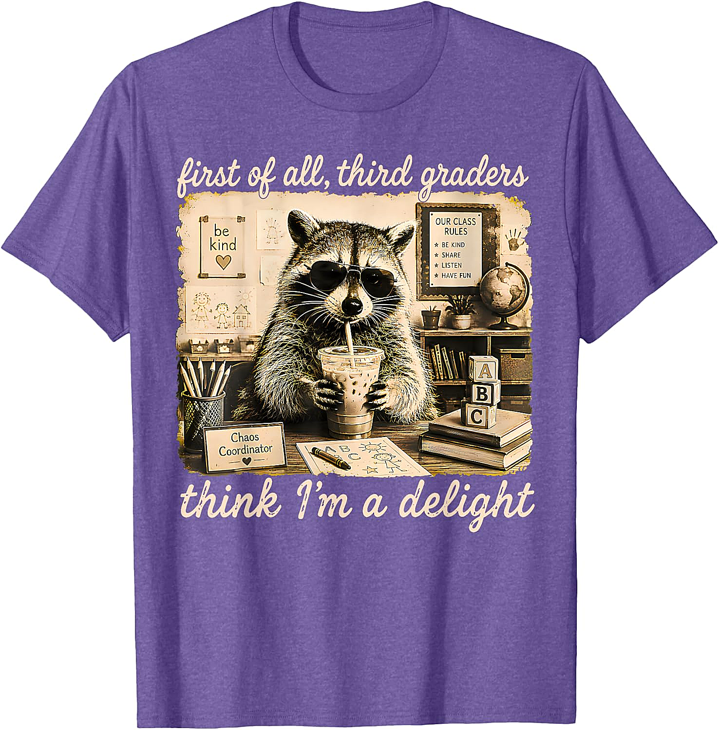 Third Graders Think I'm Delight Back to School T-Shirt