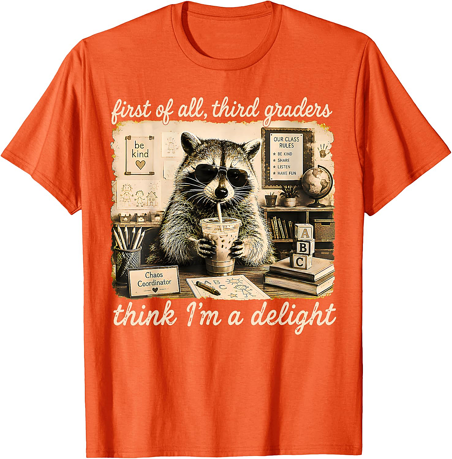 Third Graders Think I'm Delight Back to School T-Shirt