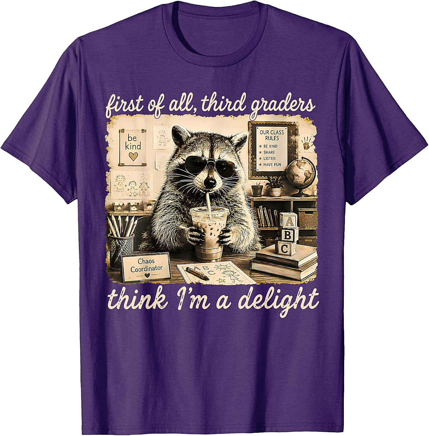 Third Graders Think I'm Delight Back to School T-Shirt