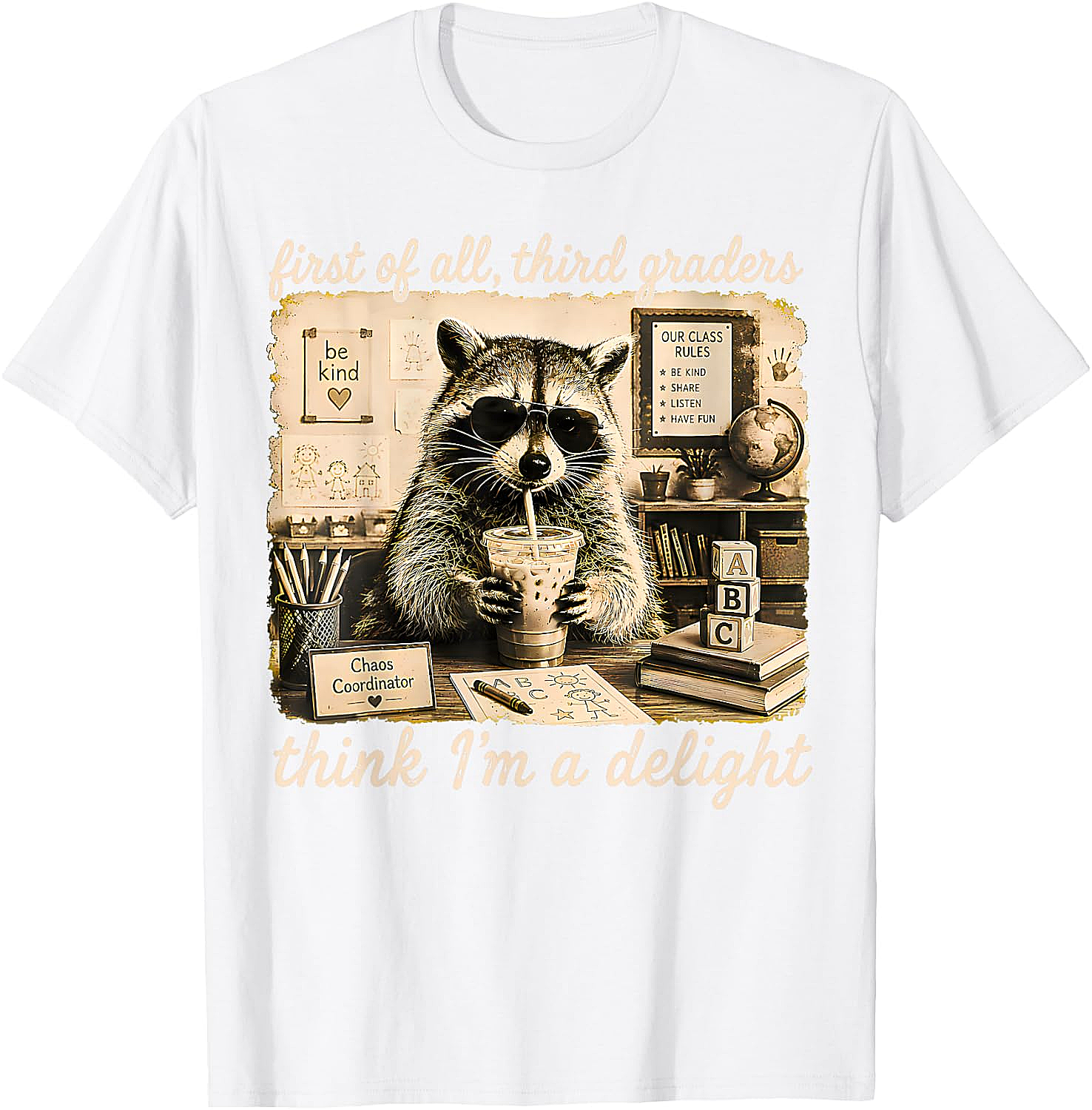 Third Graders Think I'm Delight Back to School T-Shirt