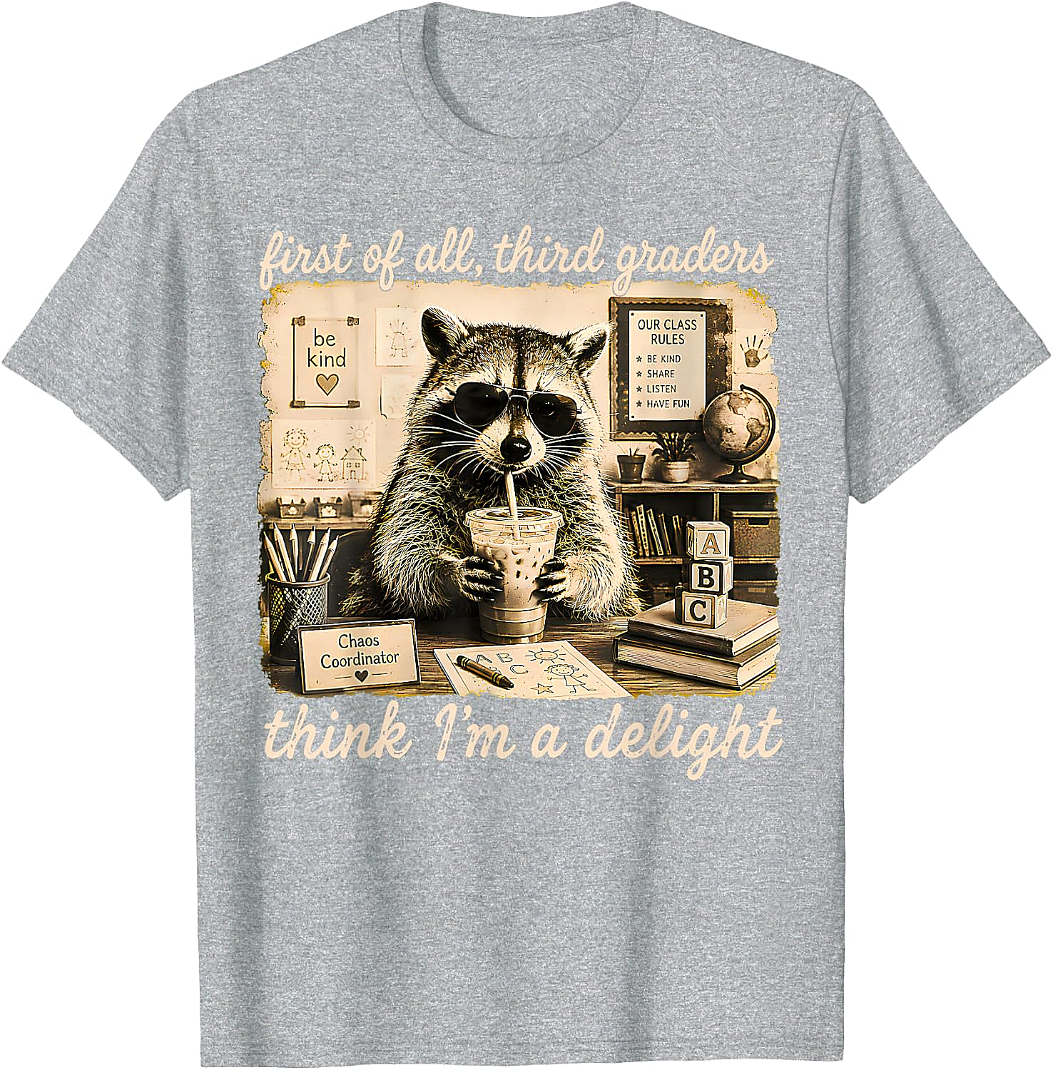 Third Graders Think I'm Delight Back to School T-Shirt