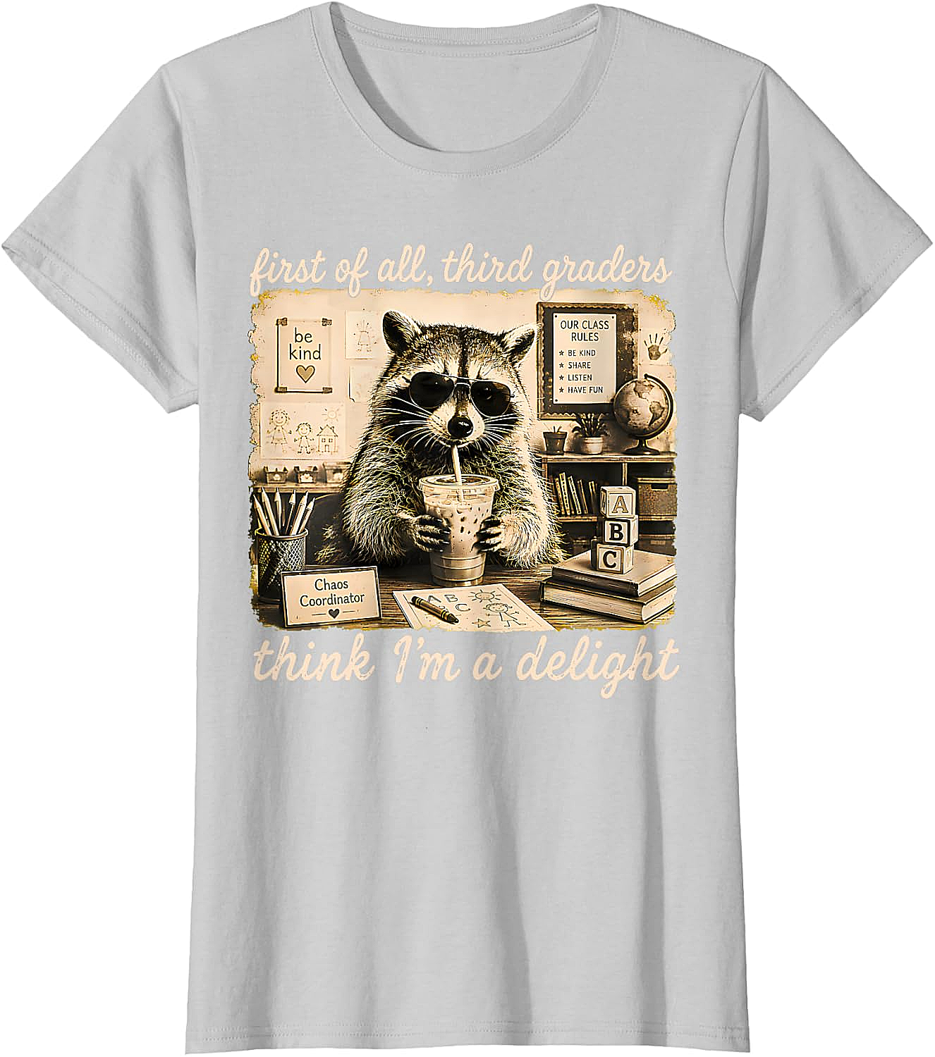Third Graders Think I'm Delight Back to School T-Shirt