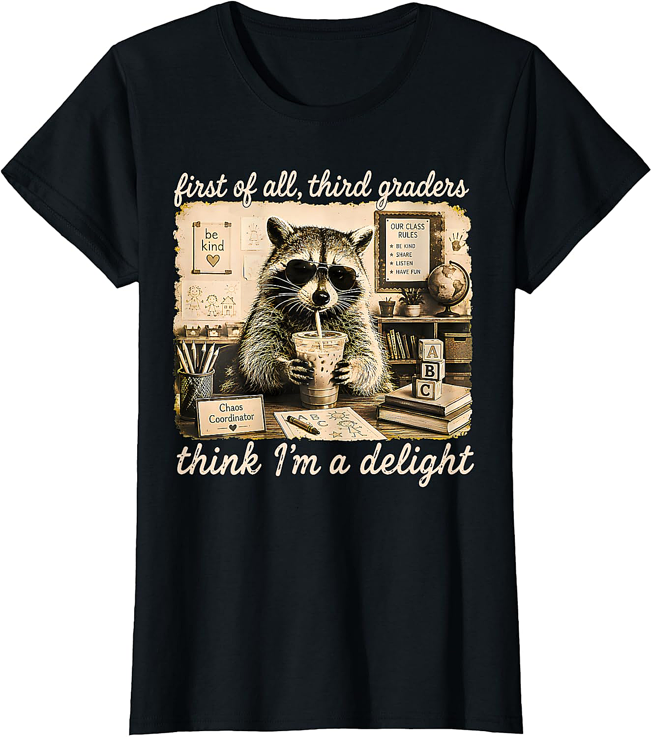 Third Graders Think I'm Delight Back to School T-Shirt
