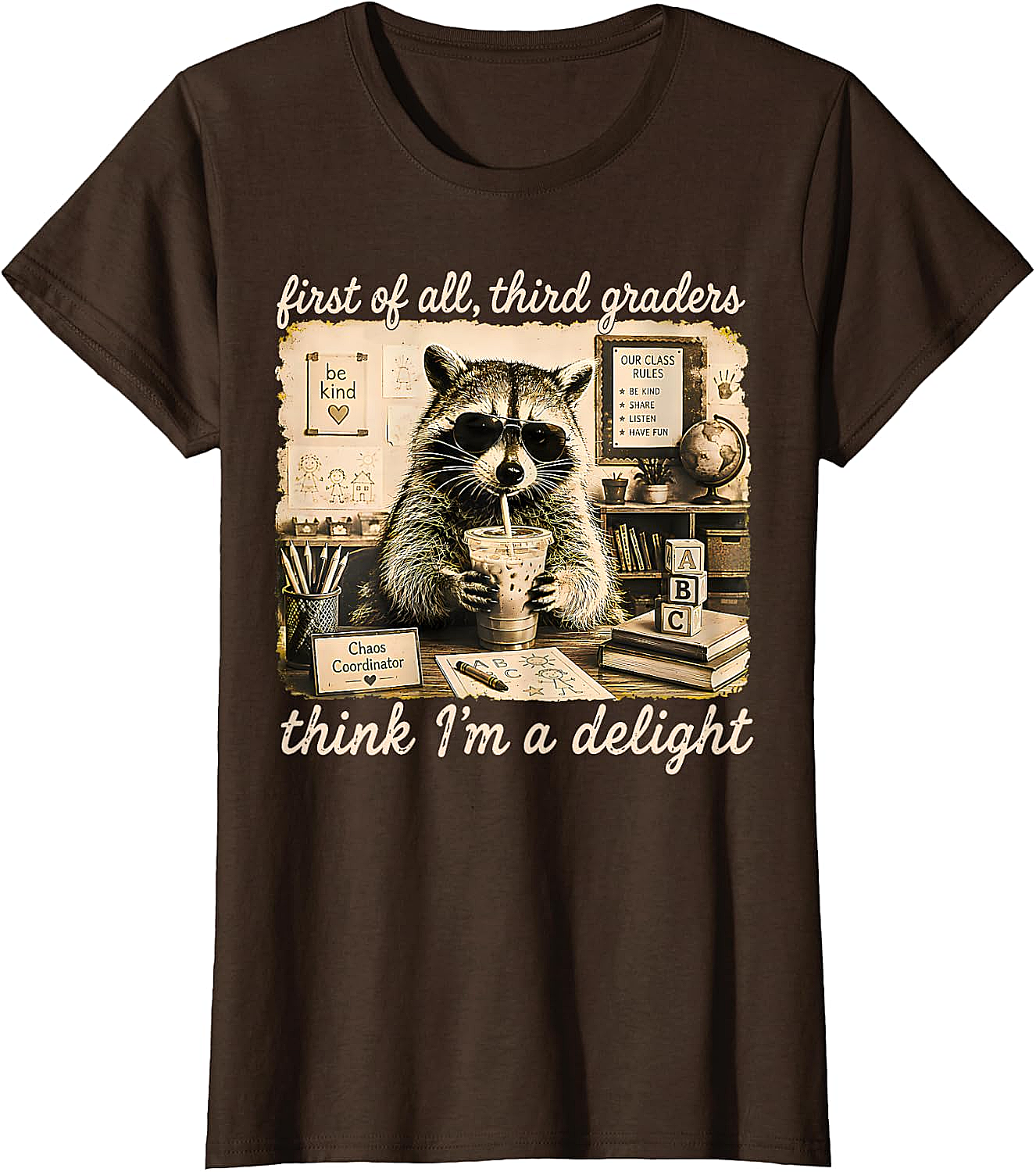 Third Graders Think I'm Delight Back to School T-Shirt