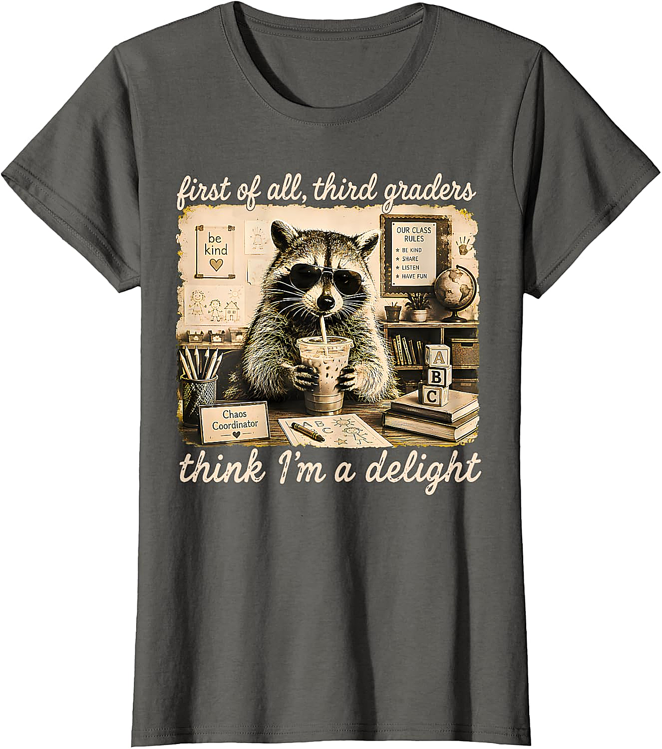 Third Graders Think I'm Delight Back to School T-Shirt