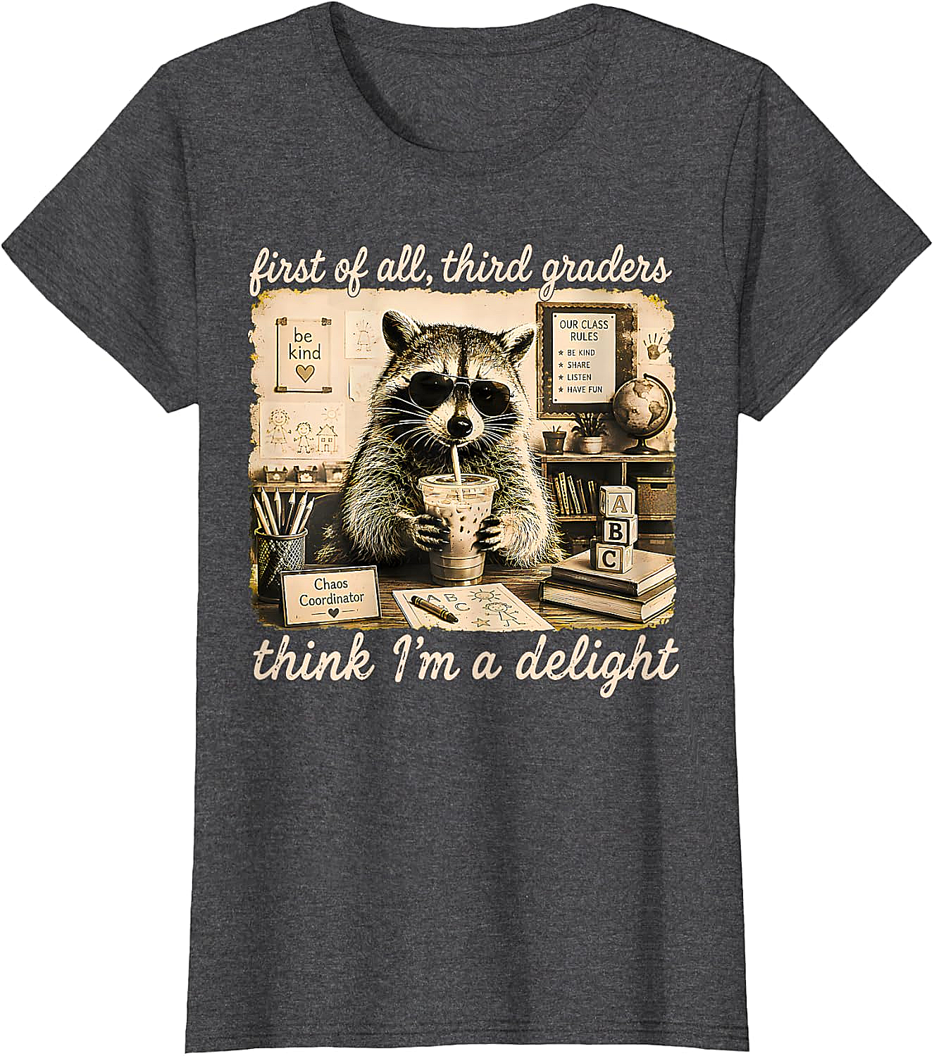 Third Graders Think I'm Delight Back to School T-Shirt
