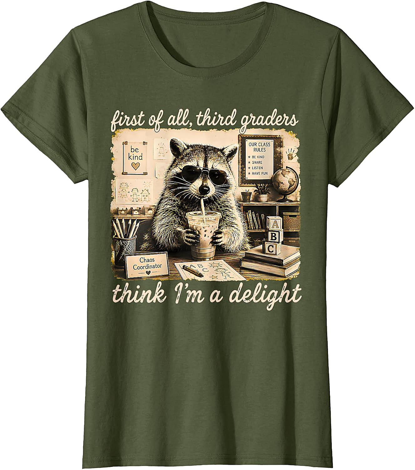 Third Graders Think I'm Delight Back to School T-Shirt