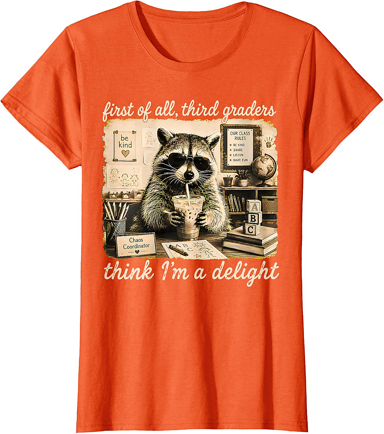 Third Graders Think I'm Delight Back to School T-Shirt