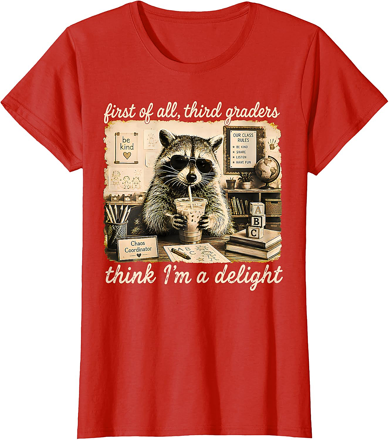 Third Graders Think I'm Delight Back to School T-Shirt