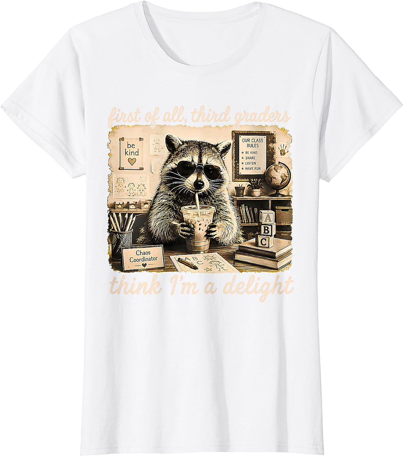 Third Graders Think I'm Delight Back to School T-Shirt