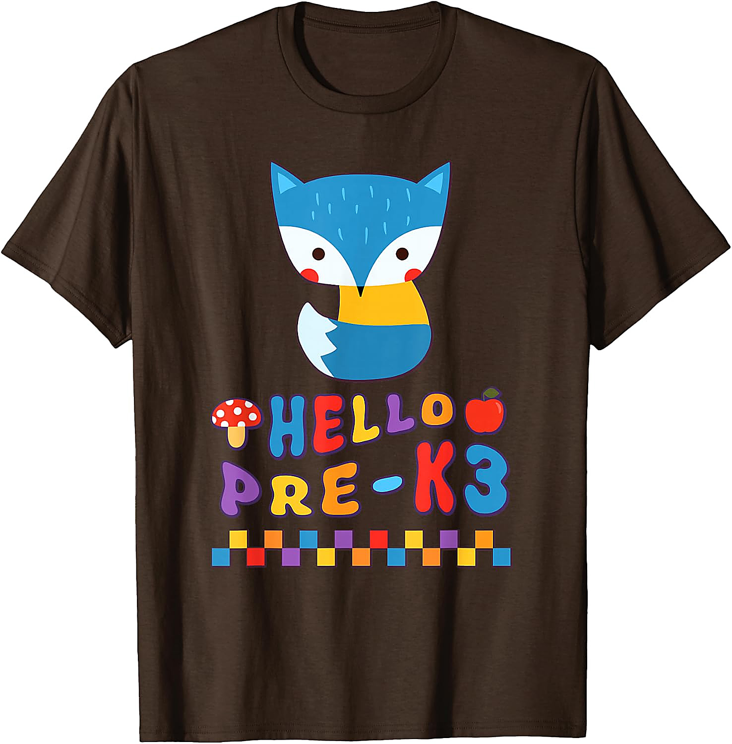 Cute Fox Pre-K3 T-Shirt | Back to School Boys Tee