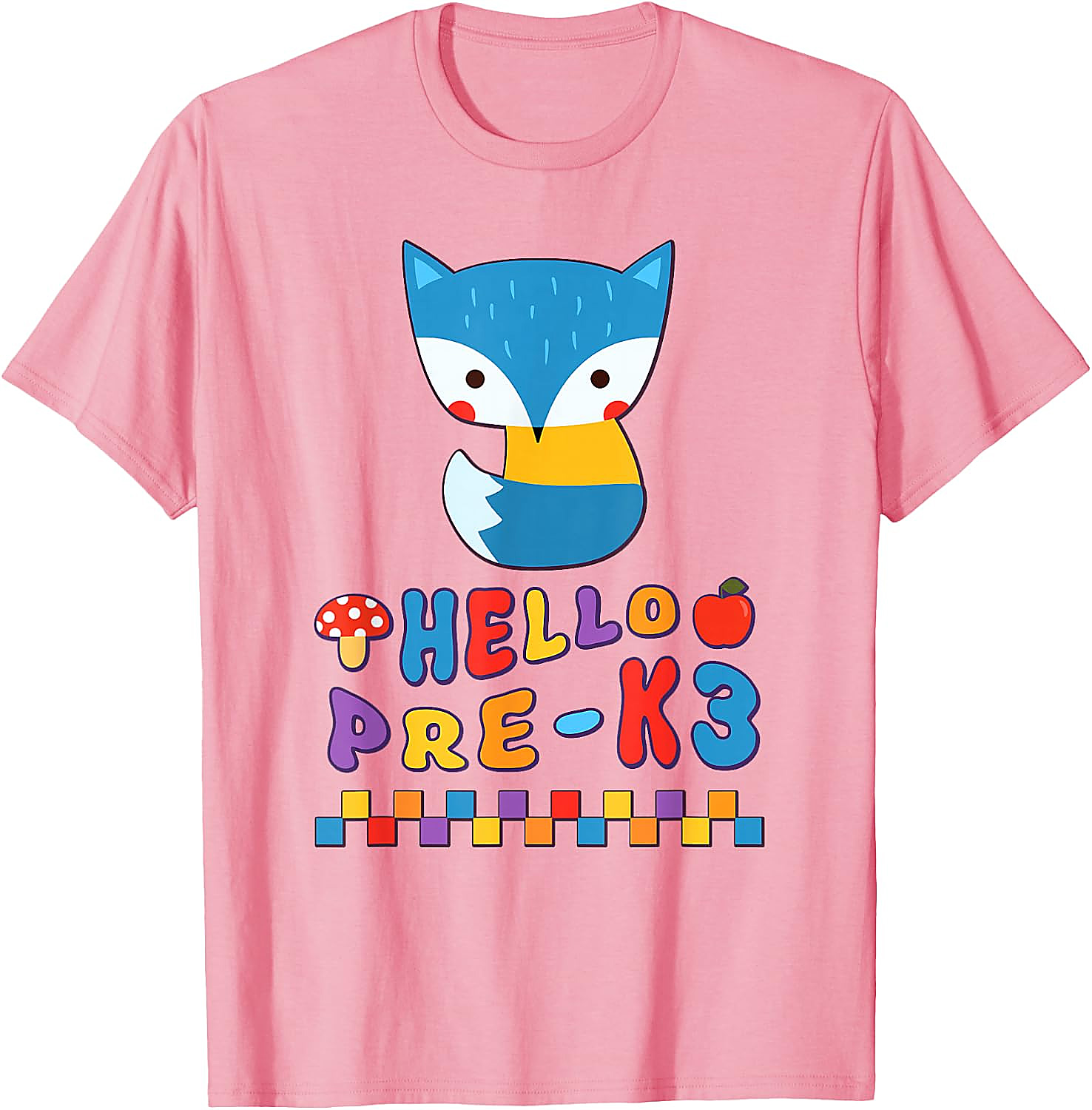 Cute Fox Pre-K3 T-Shirt | Back to School Boys Tee