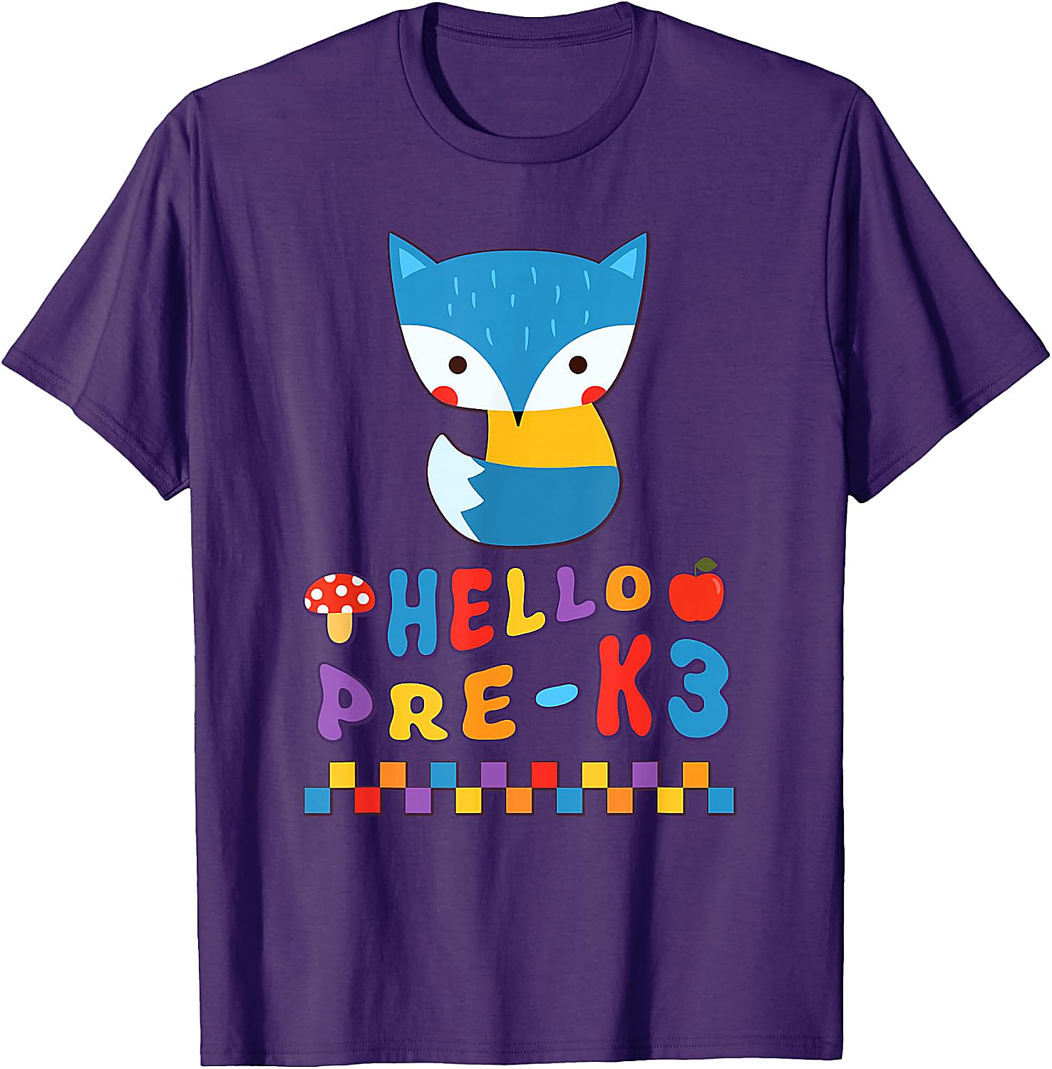 Cute Fox Pre-K3 T-Shirt | Back to School Boys Tee