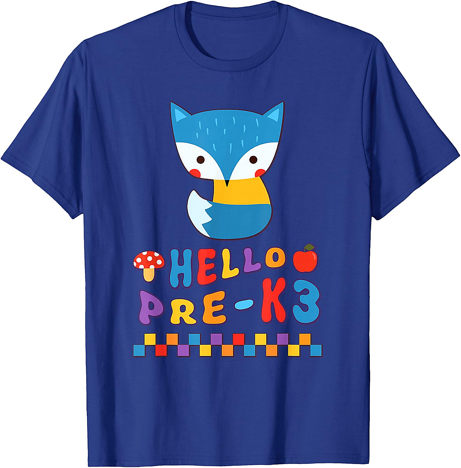 Cute Fox Pre-K3 T-Shirt | Back to School Boys Tee
