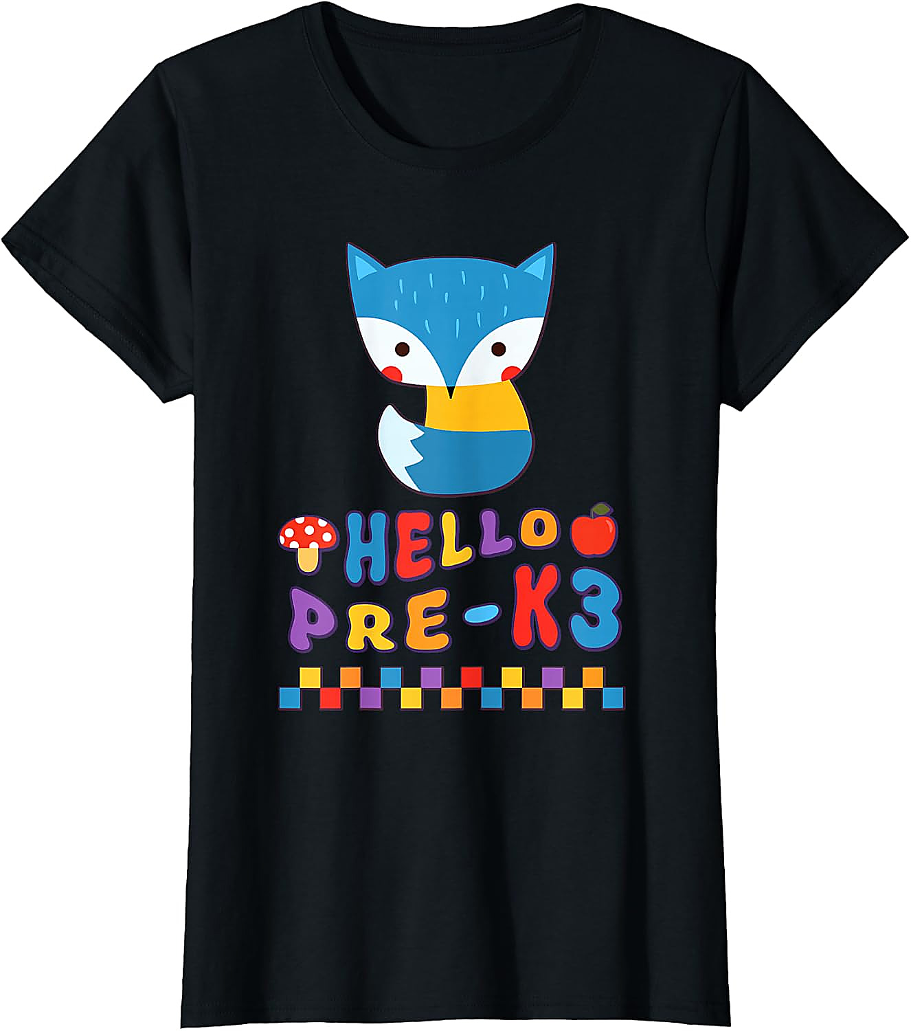 Cute Fox Pre-K3 T-Shirt | Back to School Boys Tee