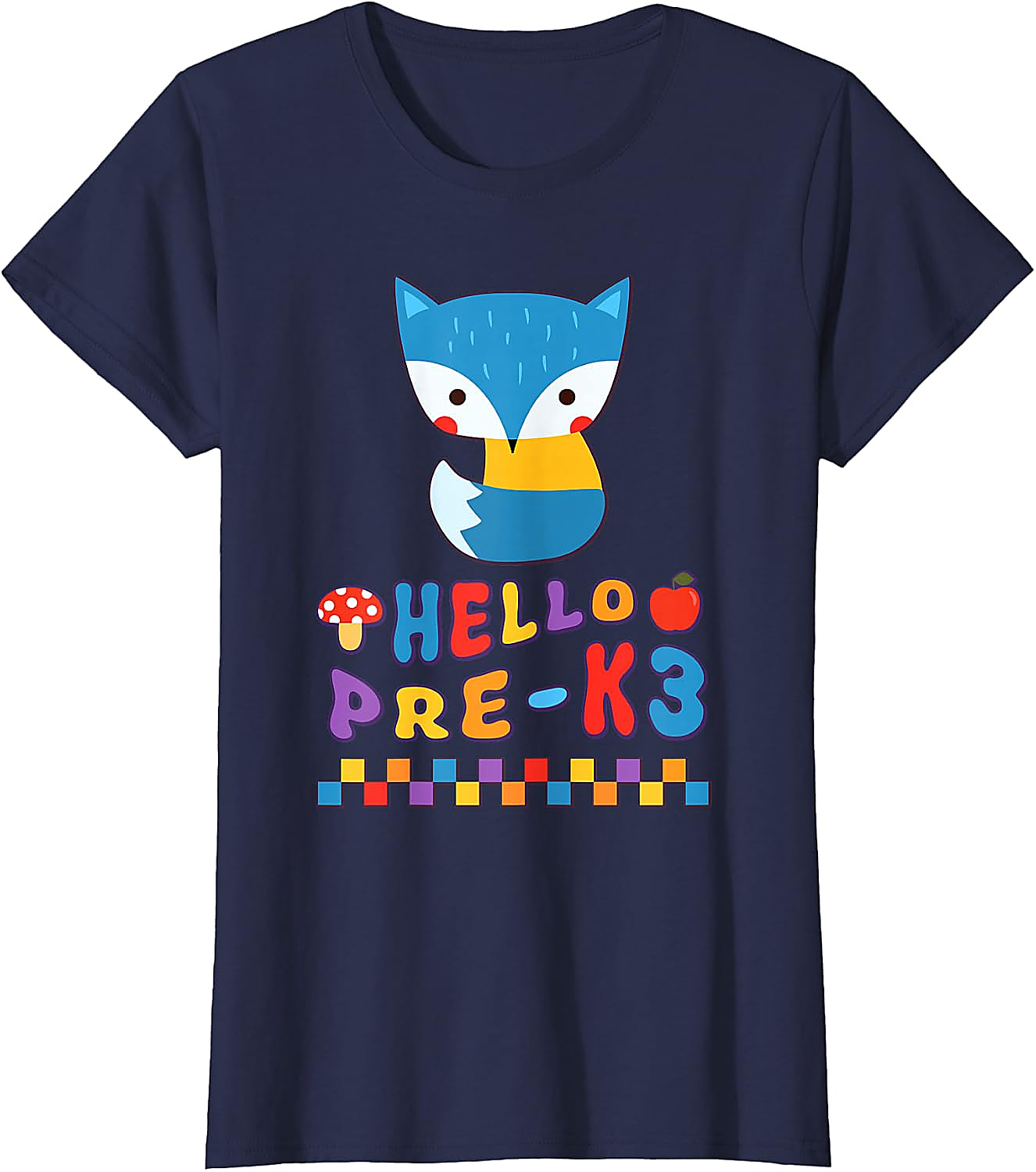 Cute Fox Pre-K3 T-Shirt | Back to School Boys Tee