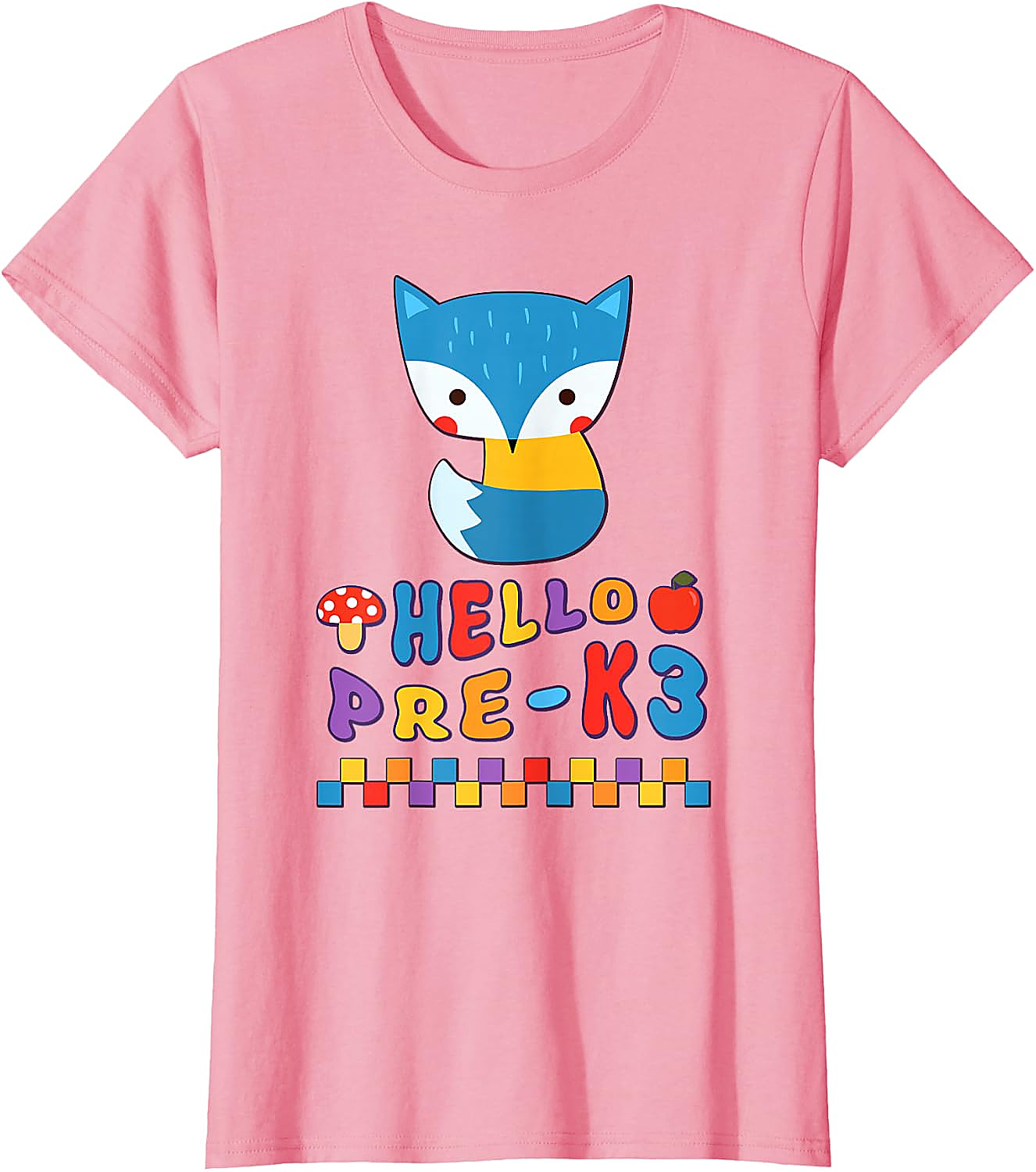 Cute Fox Pre-K3 T-Shirt | Back to School Boys Tee