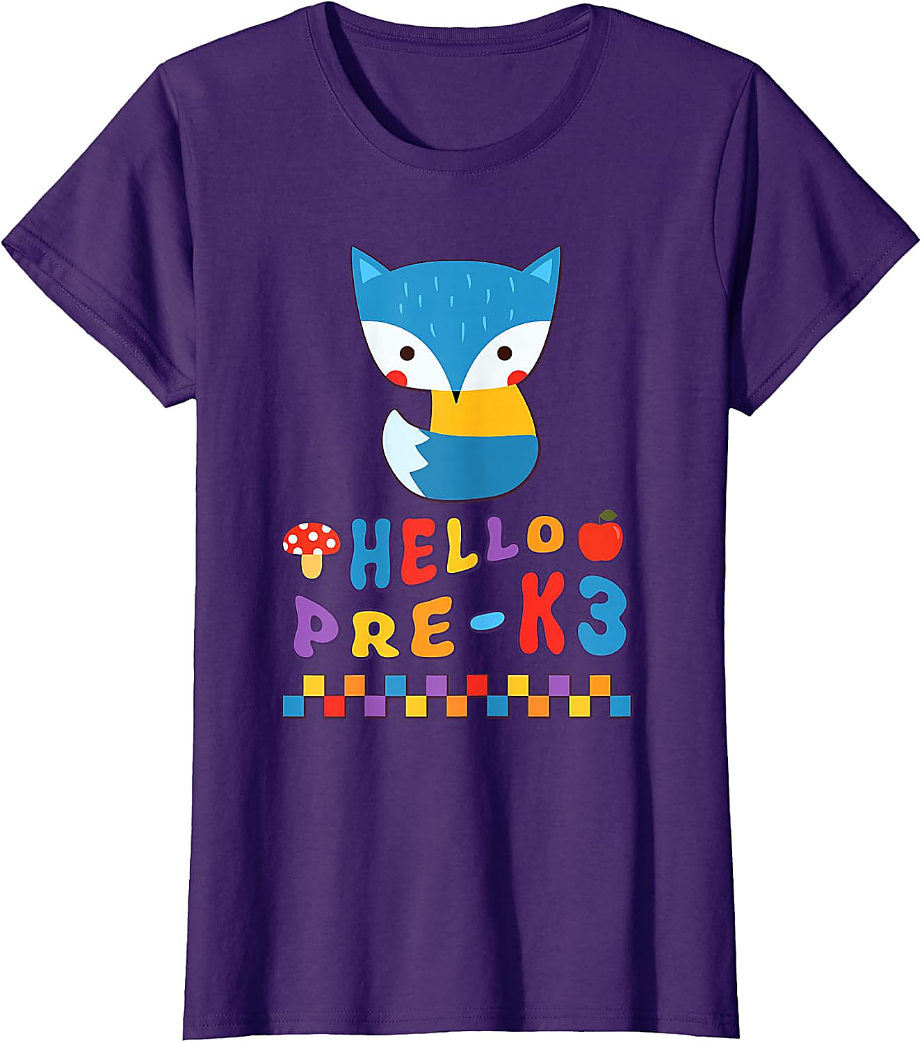 Cute Fox Pre-K3 T-Shirt | Back to School Boys Tee