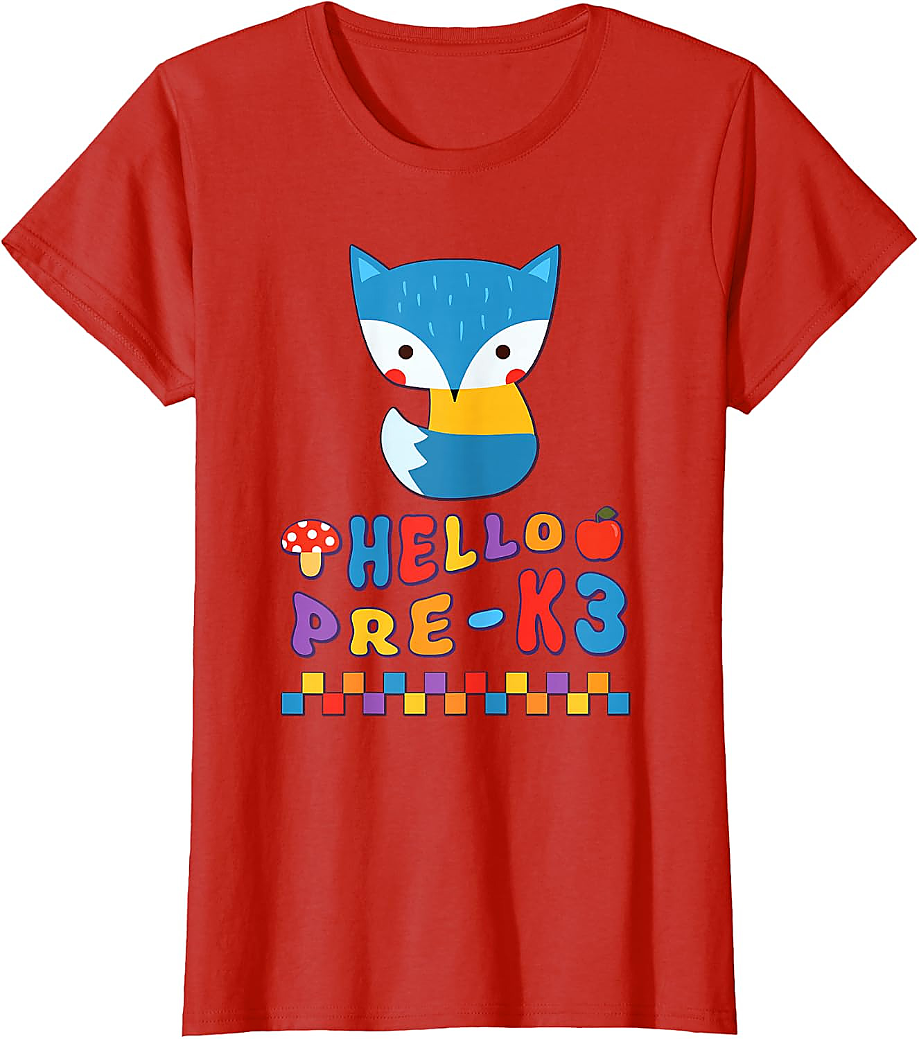 Cute Fox Pre-K3 T-Shirt | Back to School Boys Tee