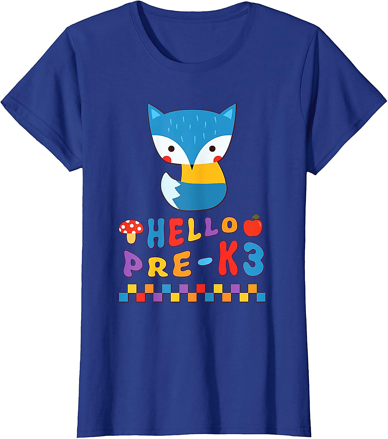 Cute Fox Pre-K3 T-Shirt | Back to School Boys Tee
