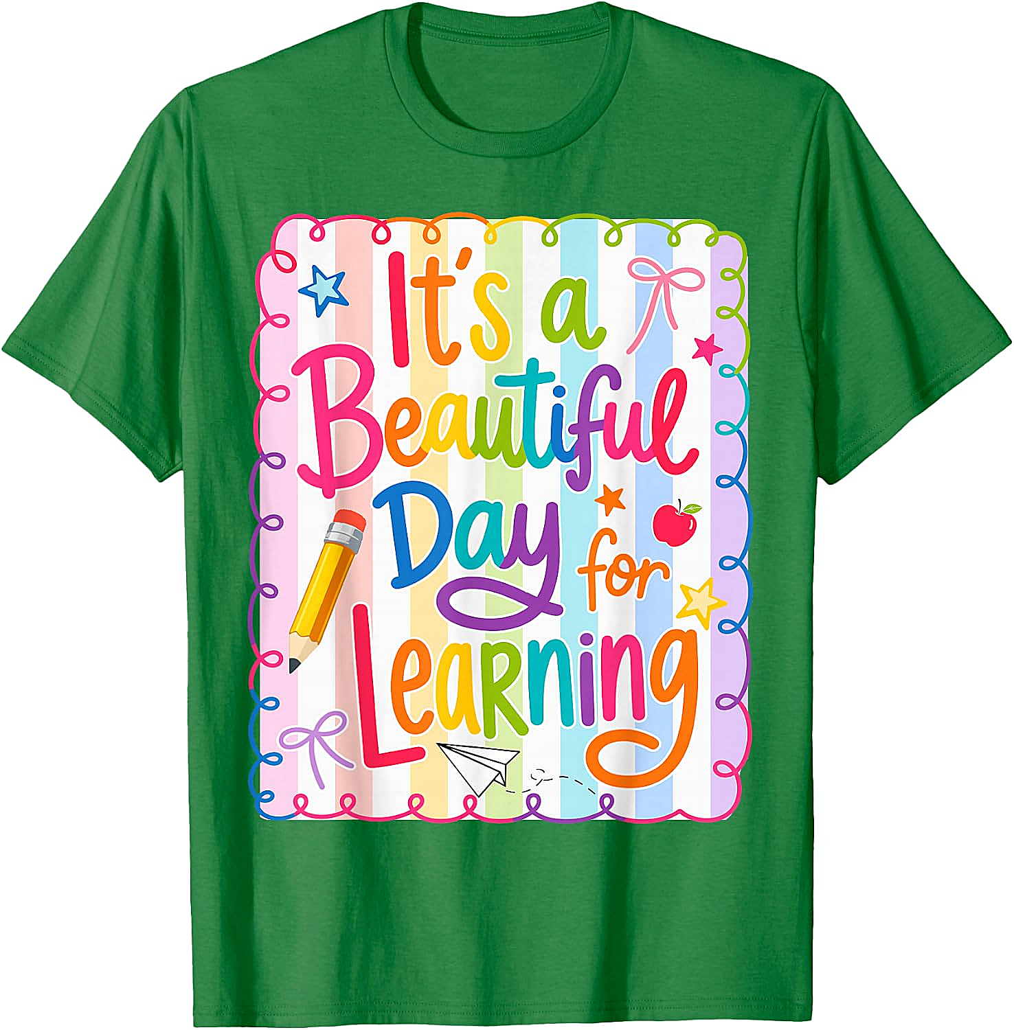  Learning Day Teacher T-Shirt Back to School Tee