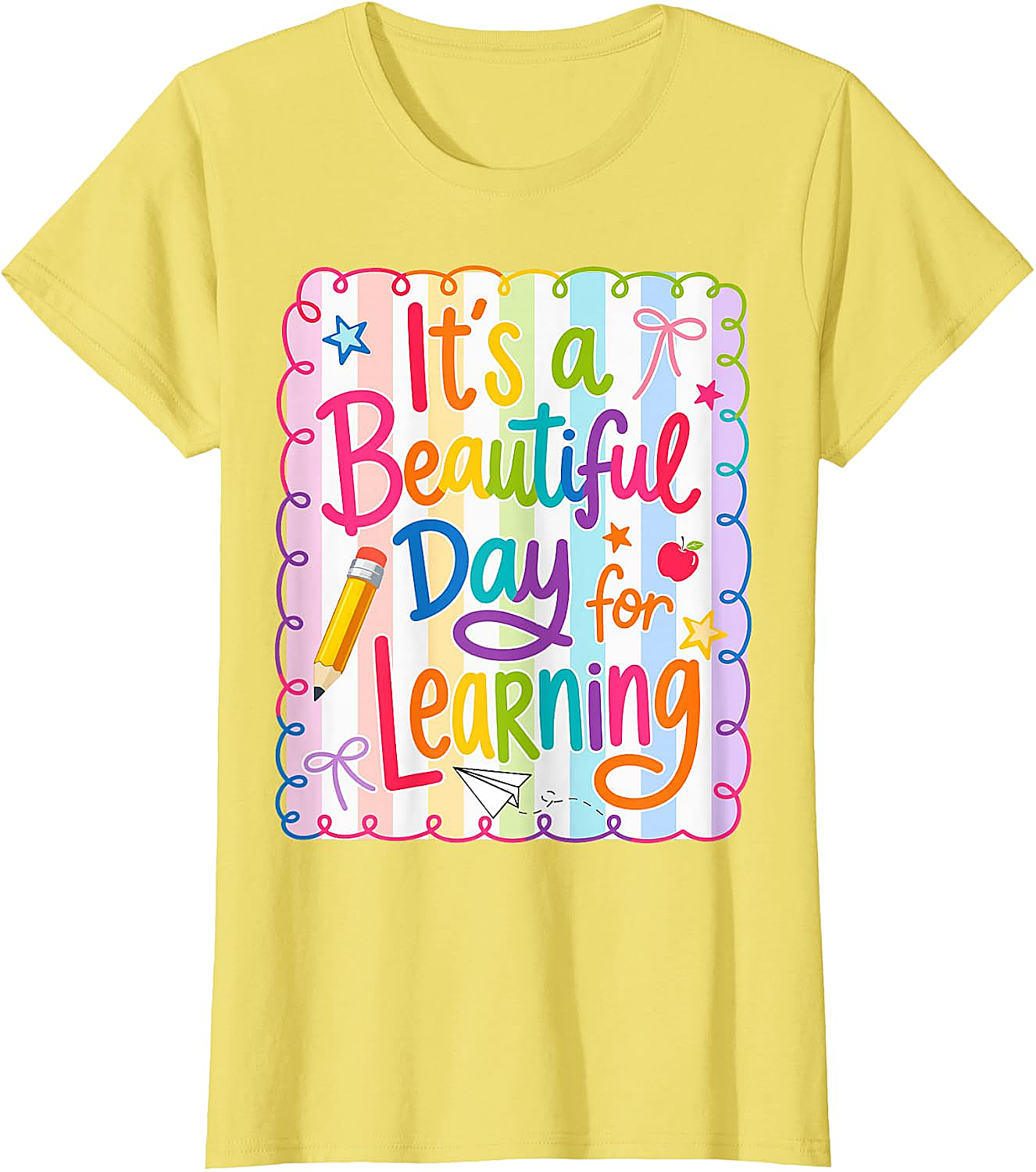  Learning Day Teacher T-Shirt Back to School Tee