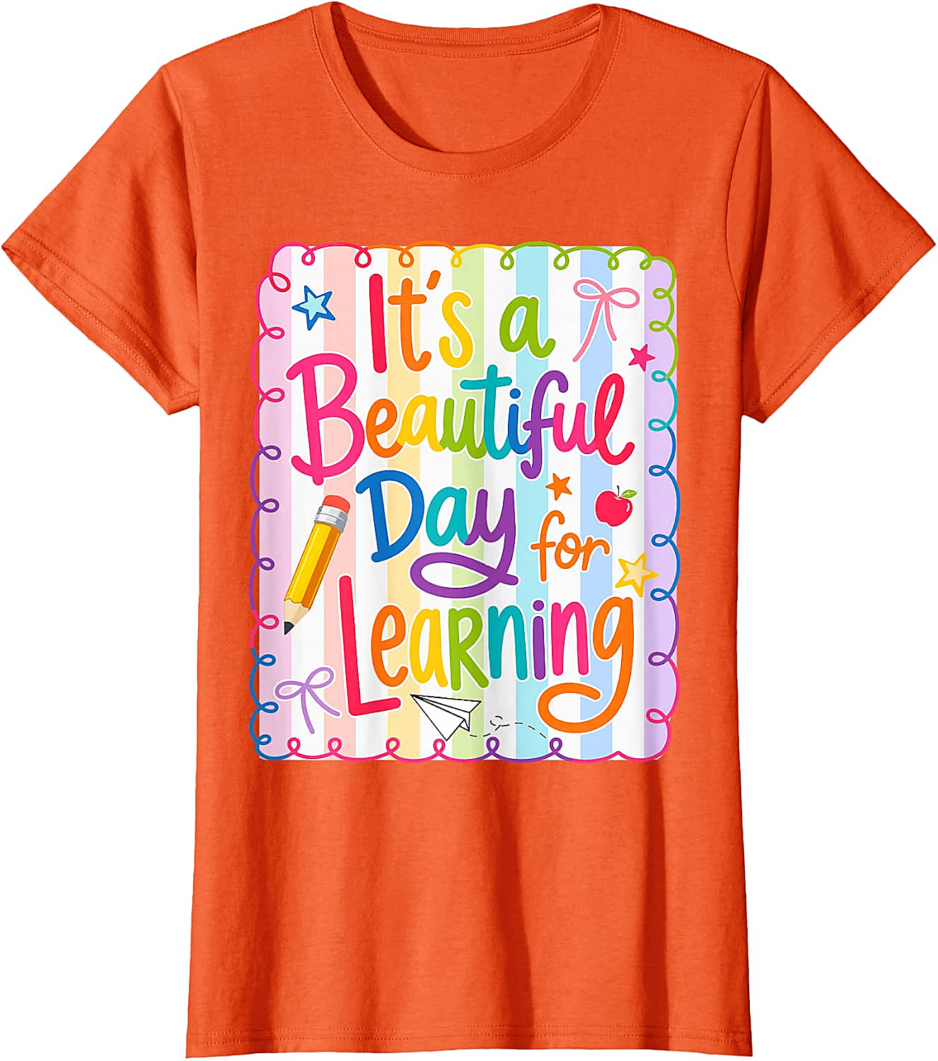  Learning Day Teacher T-Shirt Back to School Tee