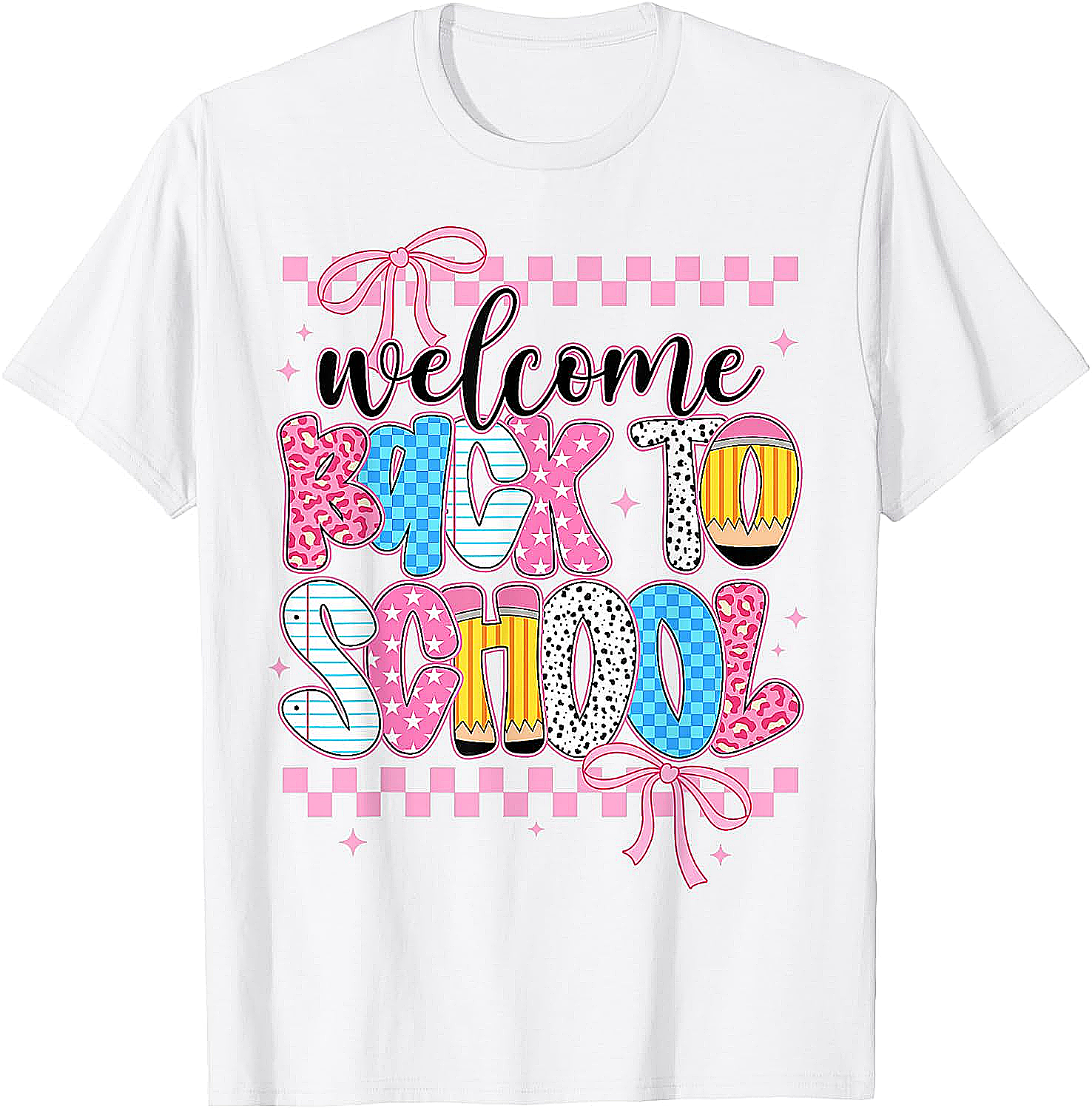 Welcome Back to School Coquette Tee Girls & Teachers Fun