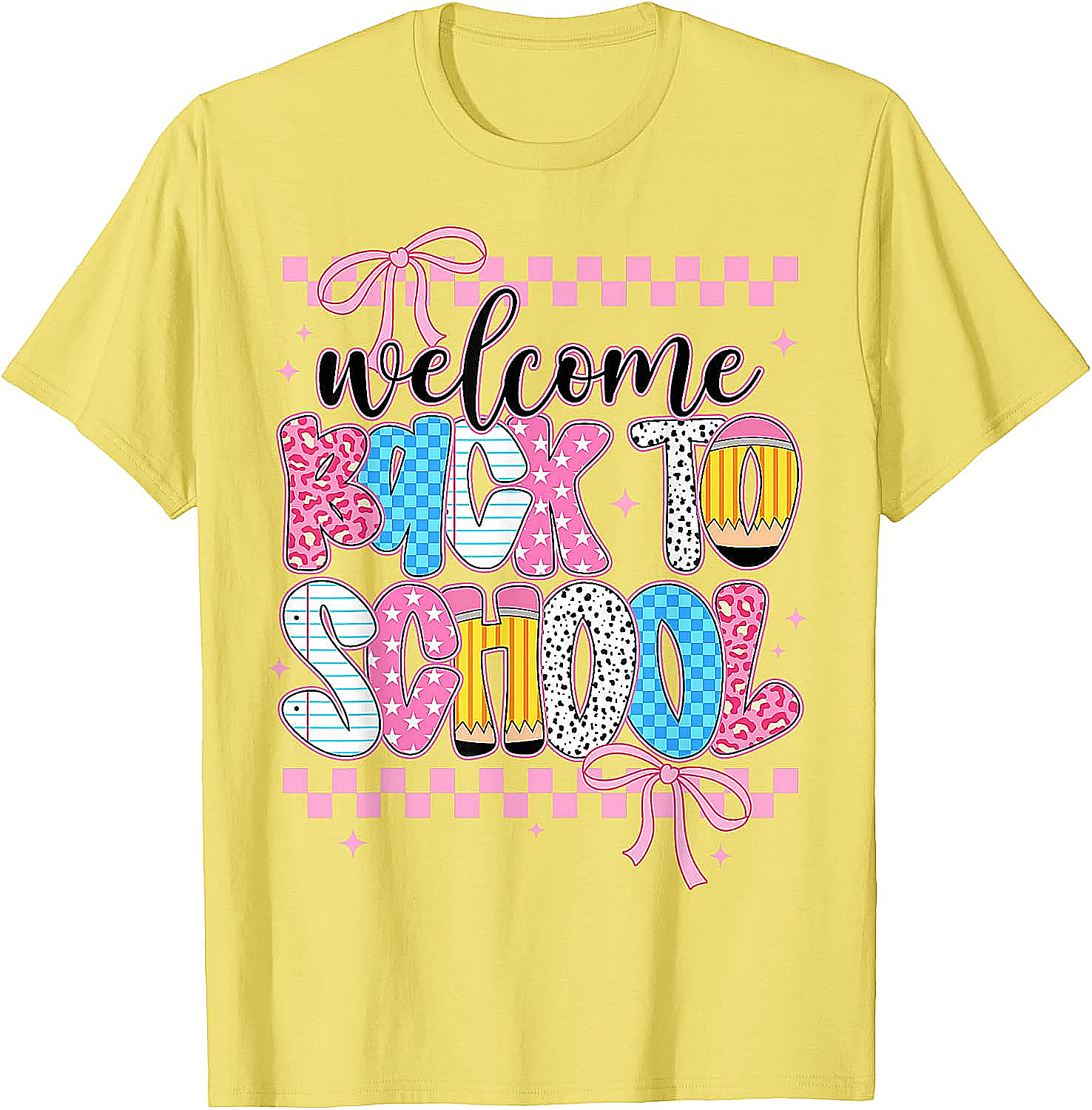 Welcome Back to School Coquette Tee Girls & Teachers Fun