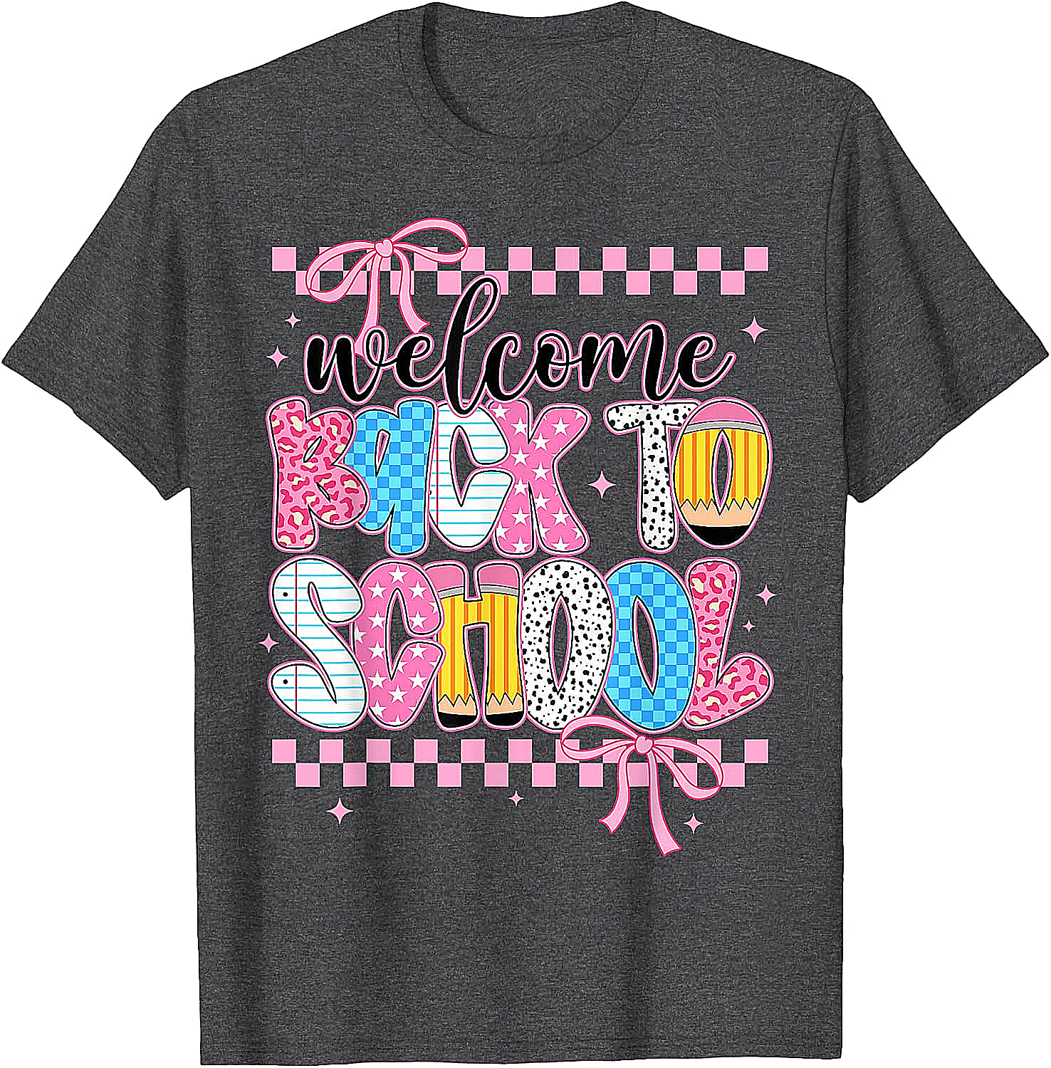 Welcome Back to School Coquette Tee Girls & Teachers Fun