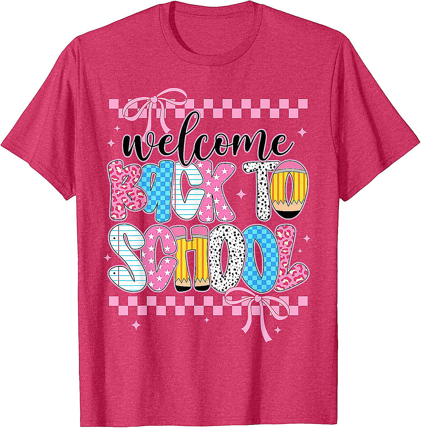 Welcome Back to School Coquette Tee Girls & Teachers Fun