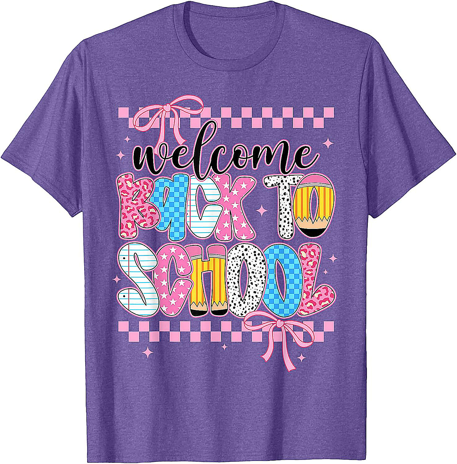 Welcome Back to School Coquette Tee Girls & Teachers Fun