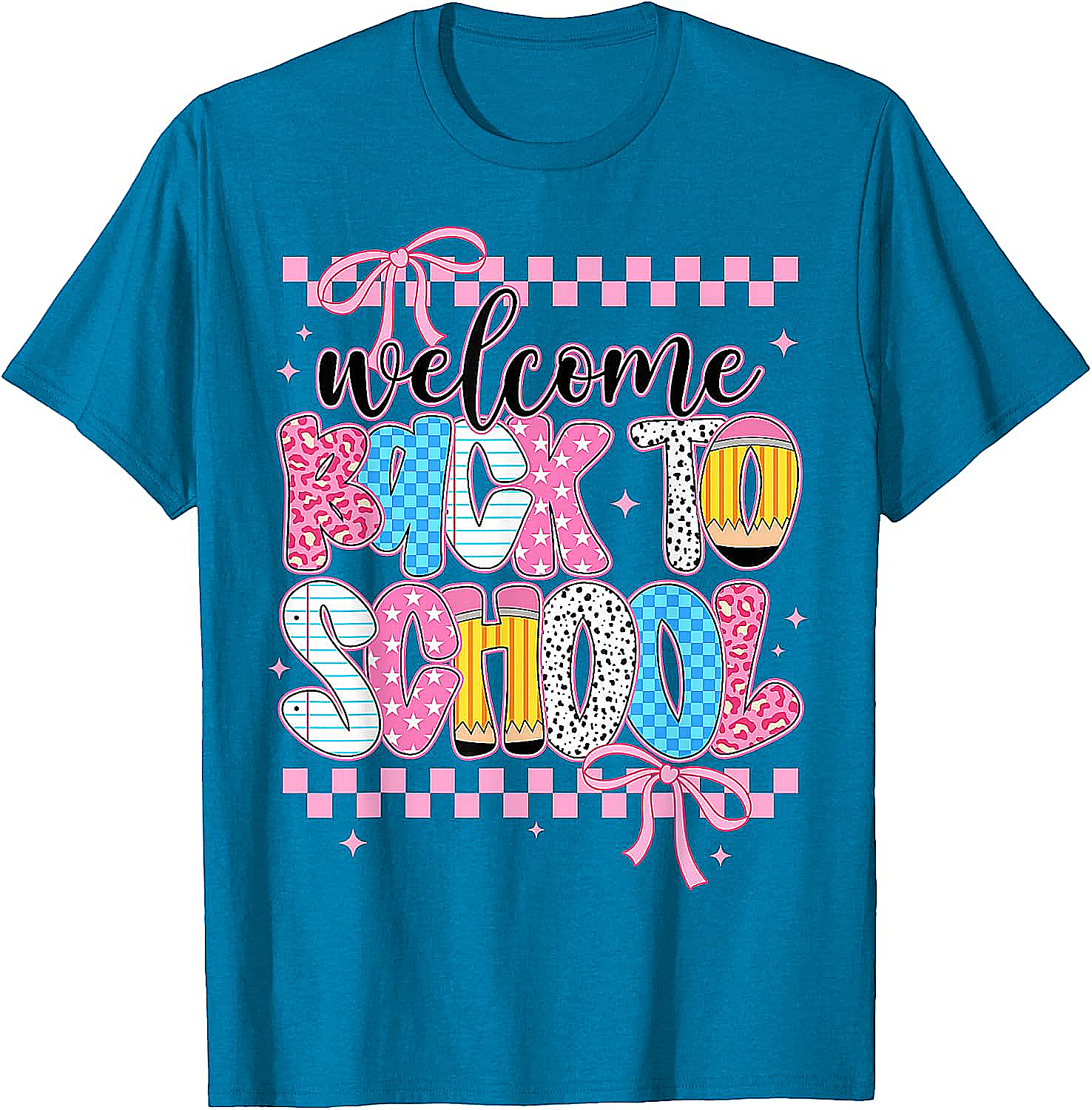 Welcome Back to School Coquette Tee Girls & Teachers Fun