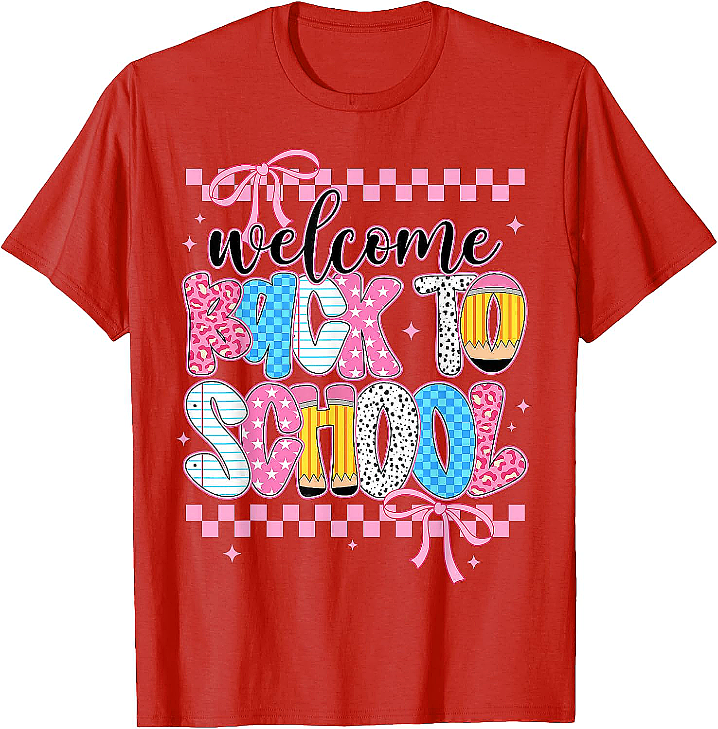 Welcome Back to School Coquette Tee Girls & Teachers Fun