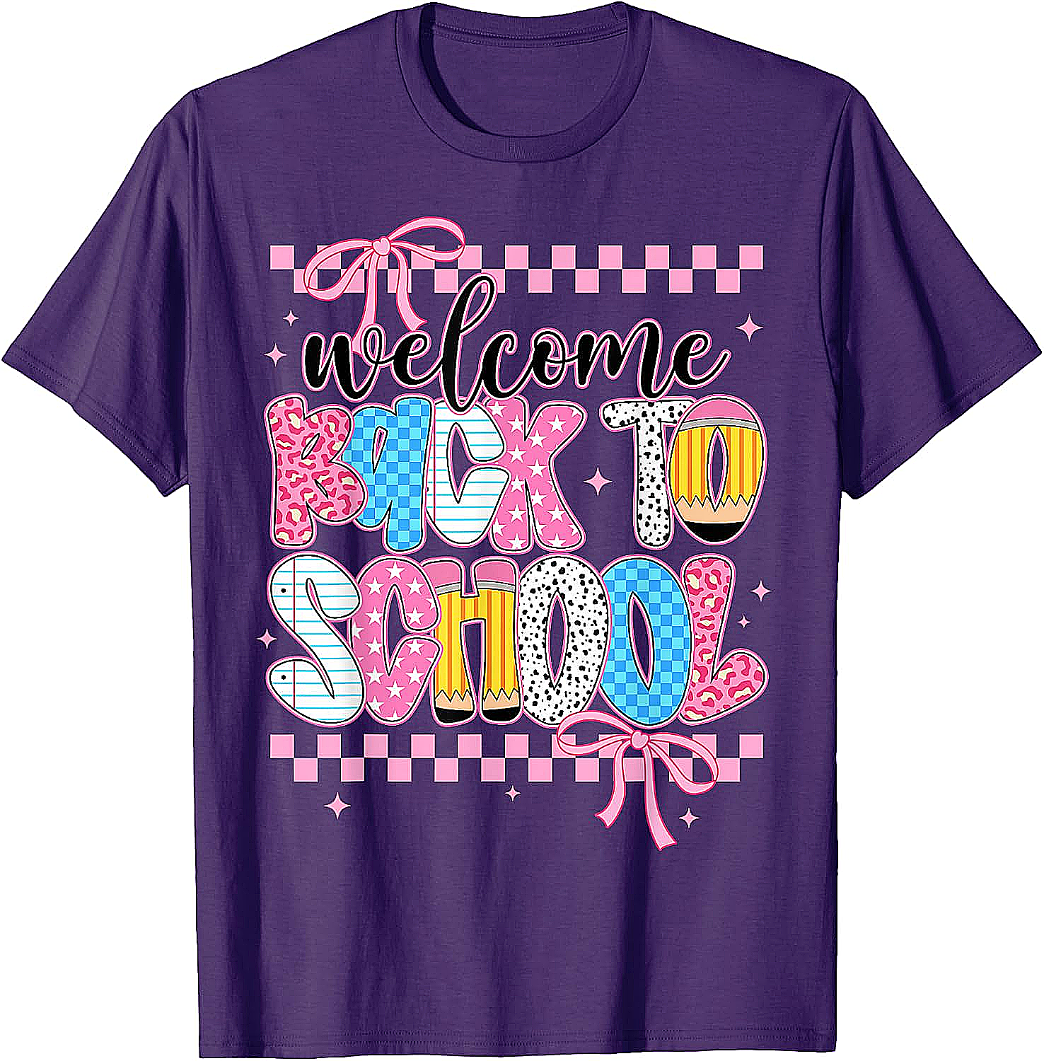 Welcome Back to School Coquette Tee Girls & Teachers Fun