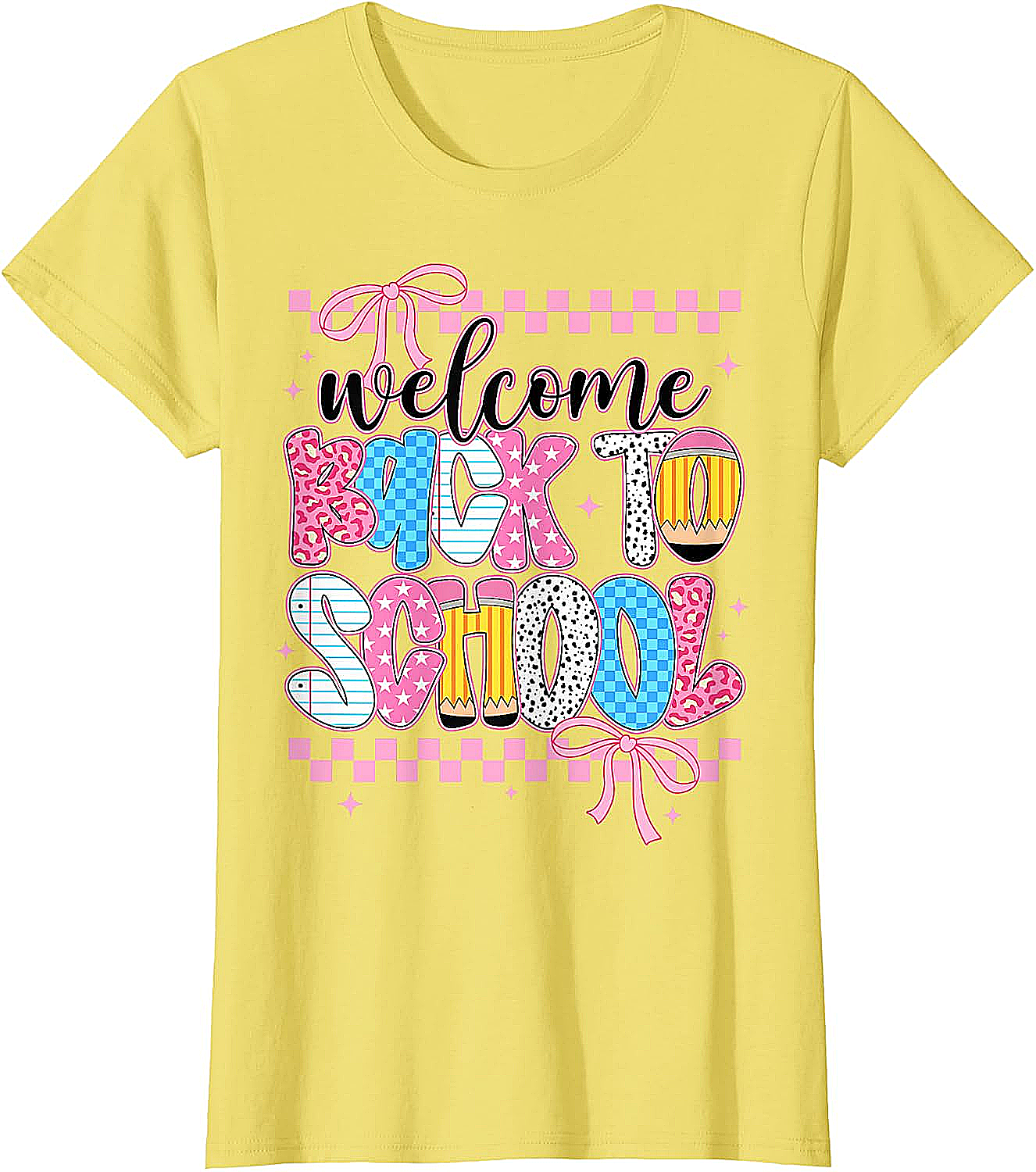 Welcome Back to School Coquette Tee Girls & Teachers Fun