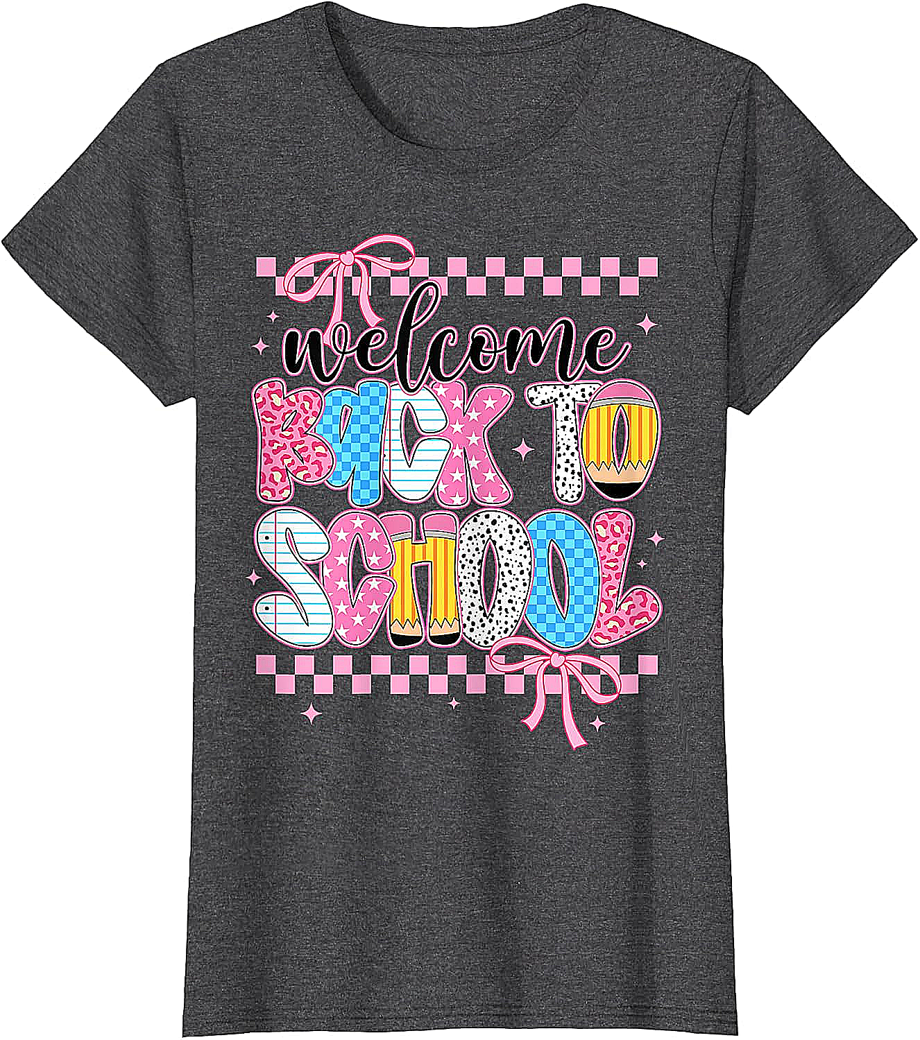 Welcome Back to School Coquette Tee Girls & Teachers Fun