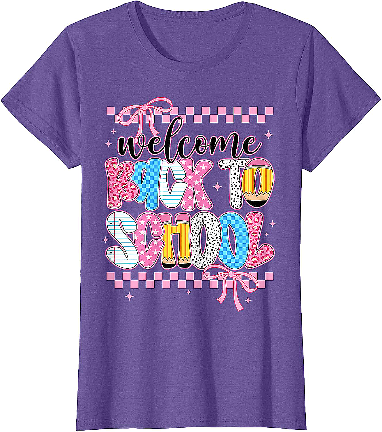 Welcome Back to School Coquette Tee Girls & Teachers Fun