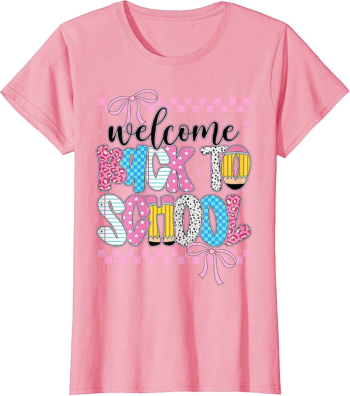 Welcome Back to School Coquette Tee Girls & Teachers Fun