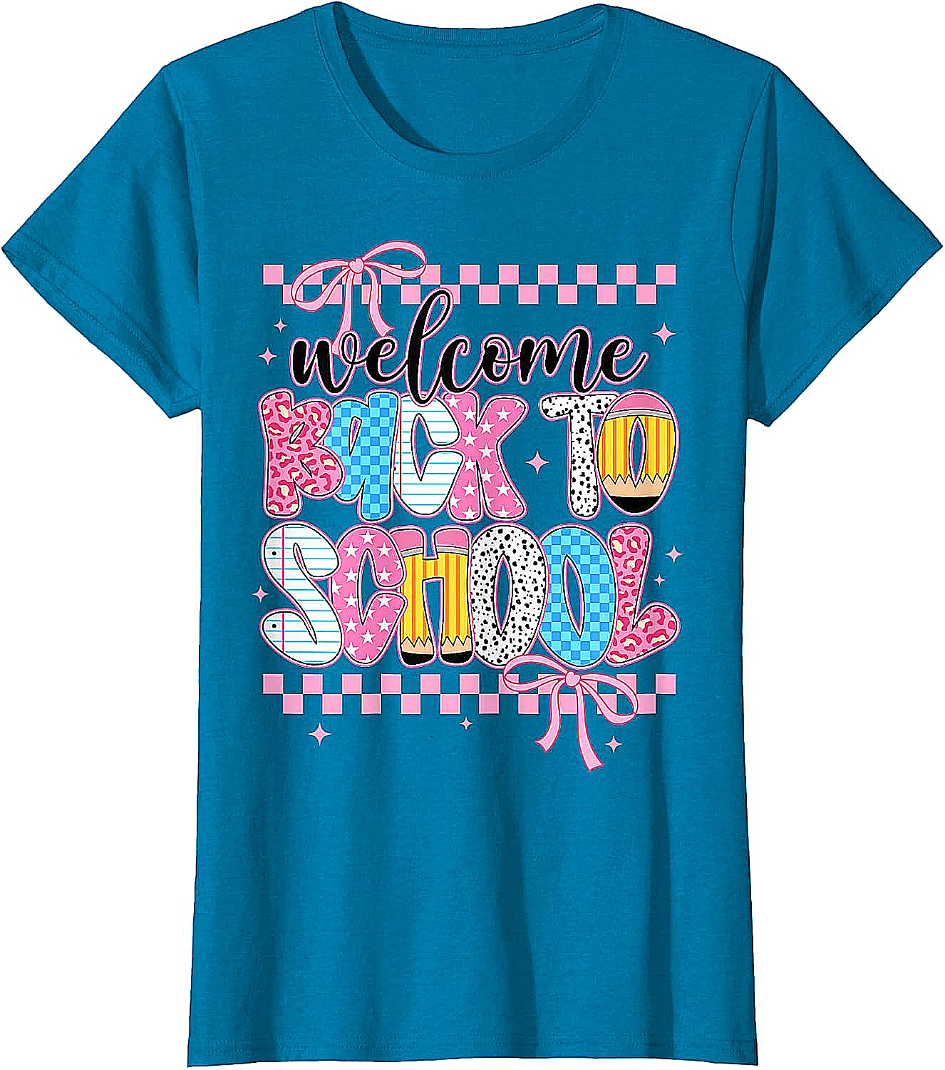 Welcome Back to School Coquette Tee Girls & Teachers Fun