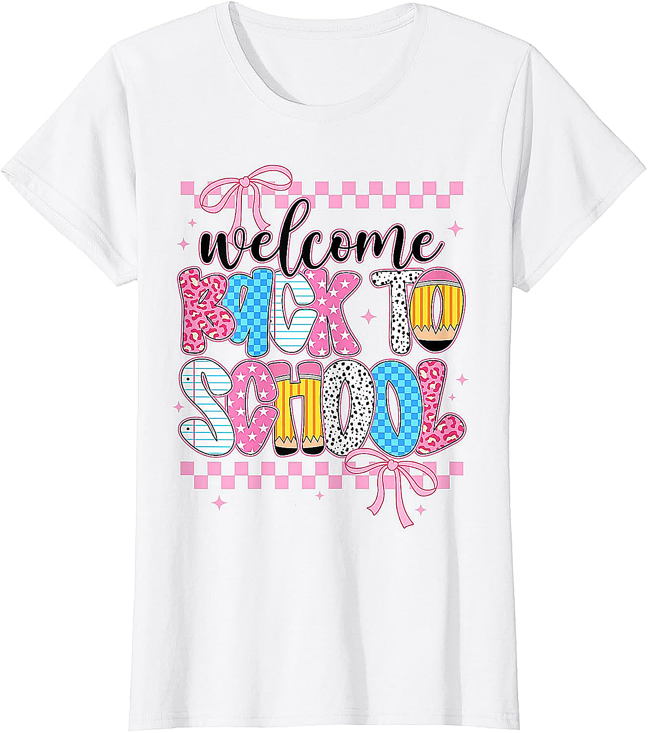 Welcome Back to School Coquette Tee Girls & Teachers Fun