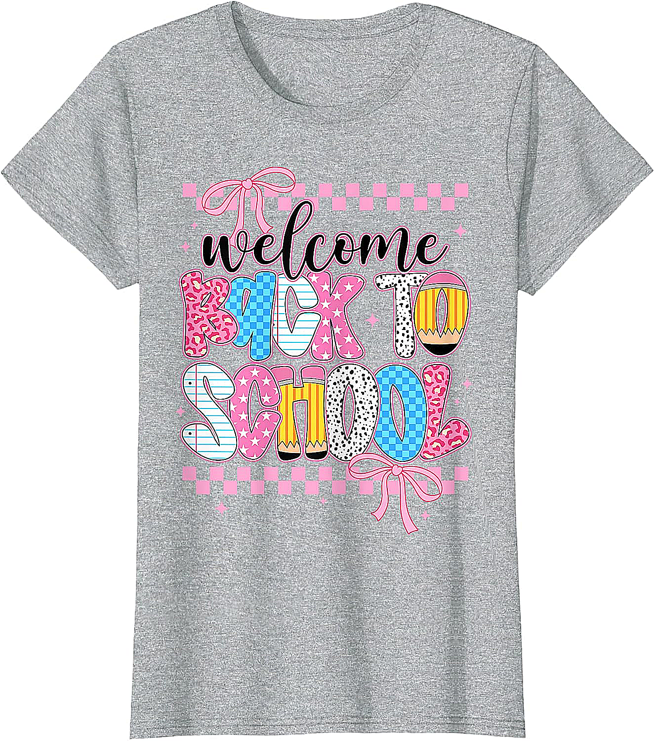 Welcome Back to School Coquette Tee Girls & Teachers Fun